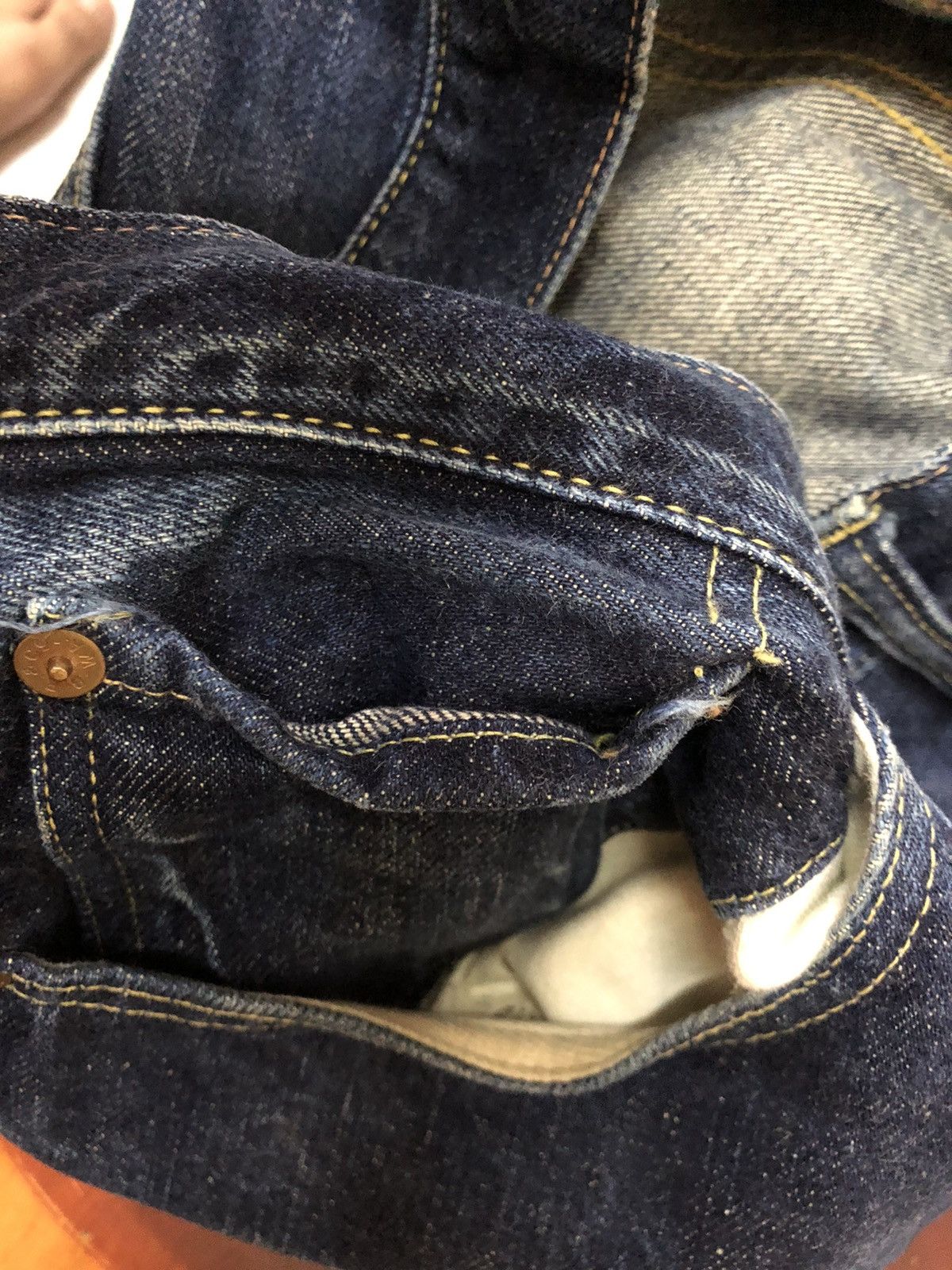 Buzz Rickson's × Toyo Enterprises Very Rare Buzz Ricksons Redline Denim Streetwear Size US 34 / EU 50 - 13 Thumbnail