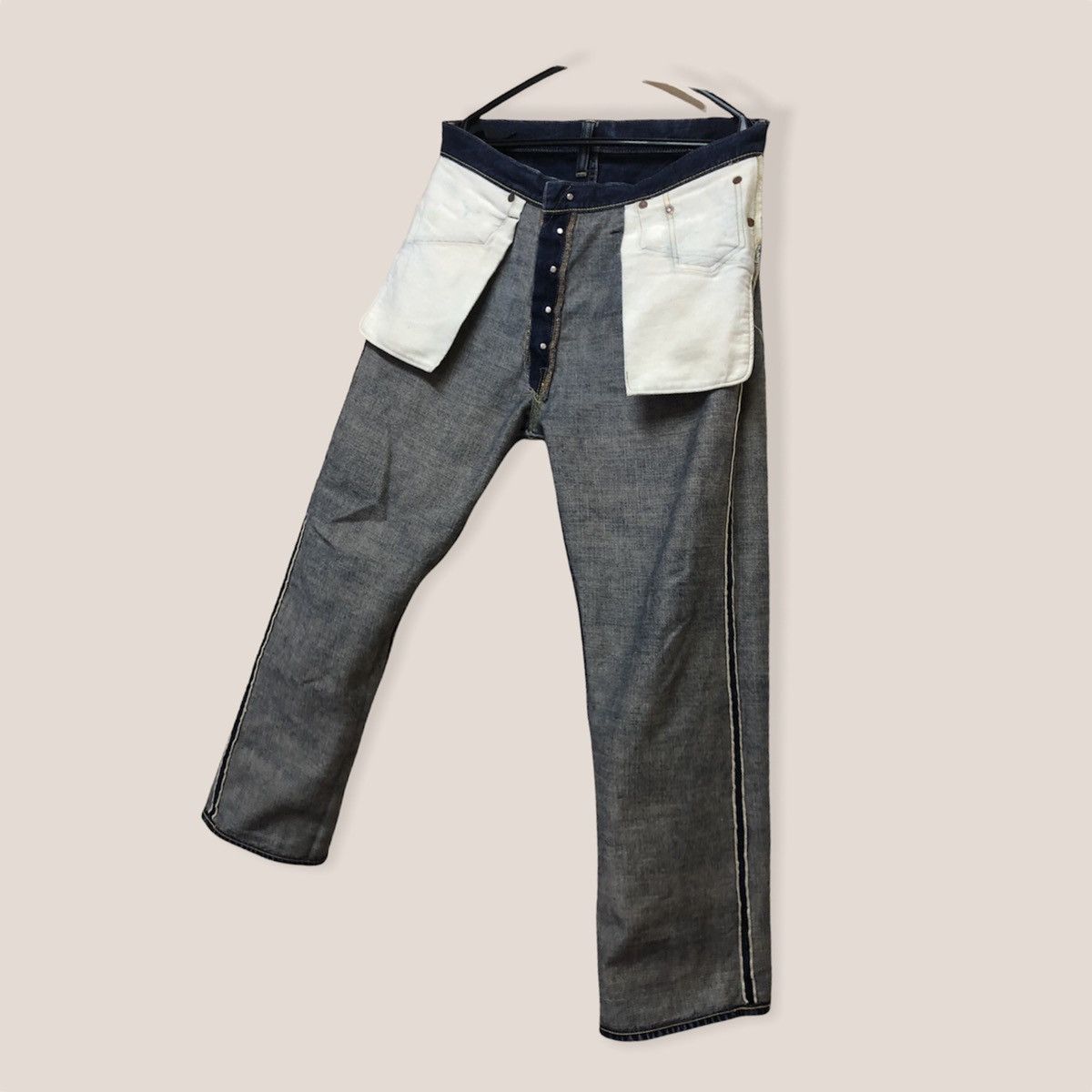 Buzz Rickson's × Toyo Enterprises Very Rare Buzz Ricksons Redline Denim Streetwear Size US 34 / EU 50 - 5 Thumbnail