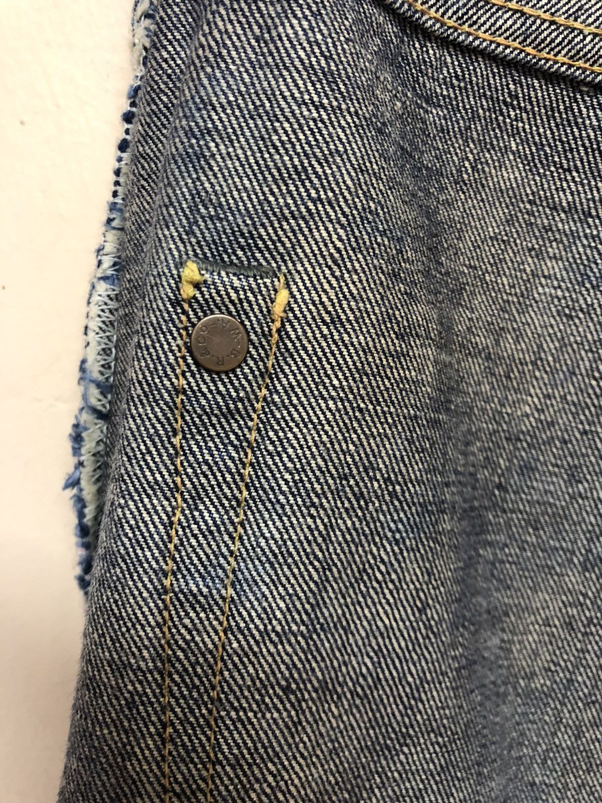Buzz Rickson's × Toyo Enterprises Very Rare Buzz Ricksons Redline Denim Streetwear Size US 34 / EU 50 - 18 Thumbnail