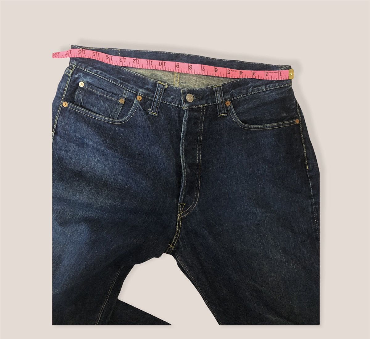 Buzz Rickson's × Toyo Enterprises Very Rare Buzz Ricksons Redline Denim Streetwear Size US 34 / EU 50 - 22 Thumbnail