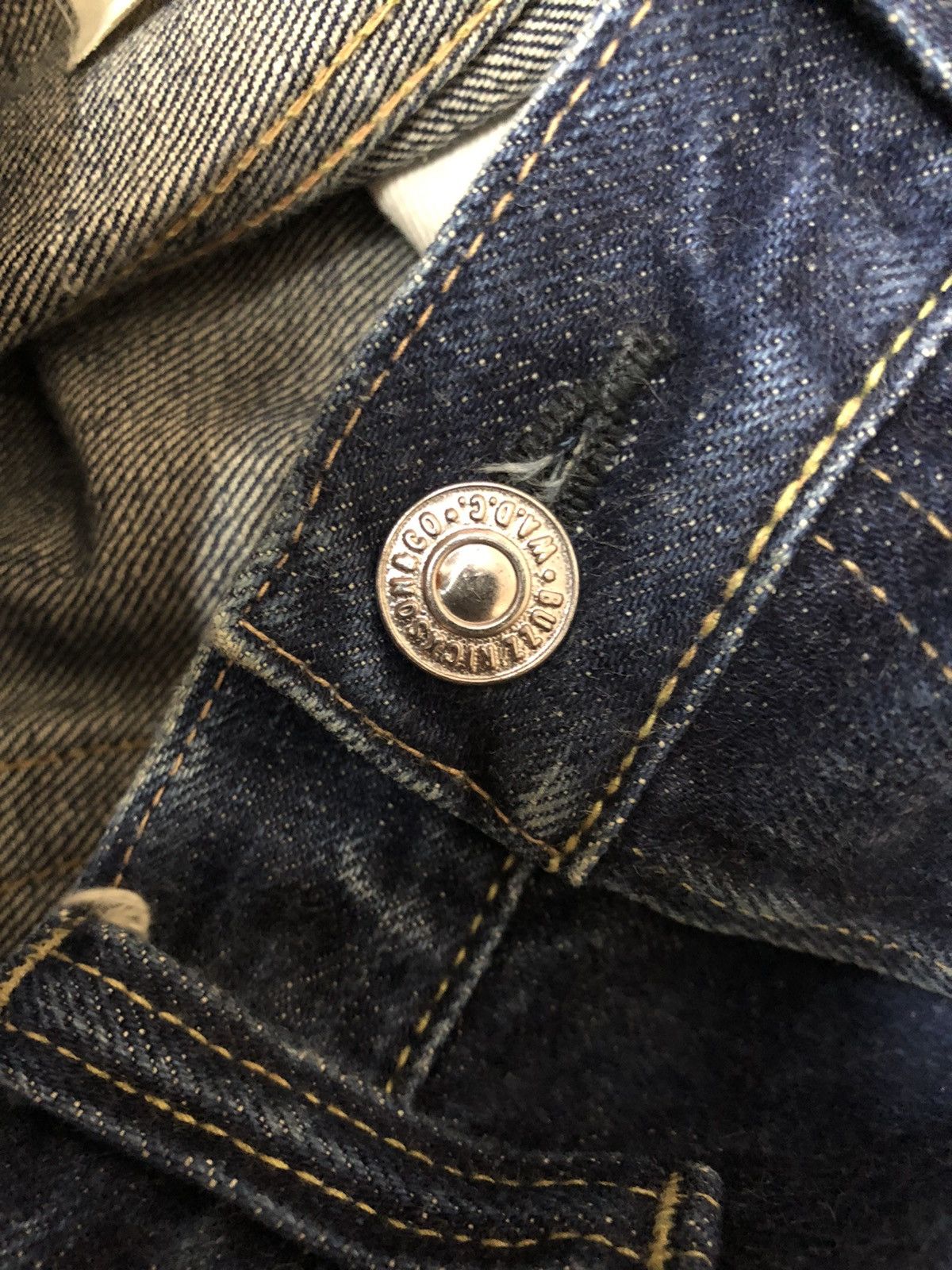 Buzz Rickson's × Toyo Enterprises Very Rare Buzz Ricksons Redline Denim Streetwear Size US 34 / EU 50 - 12 Thumbnail