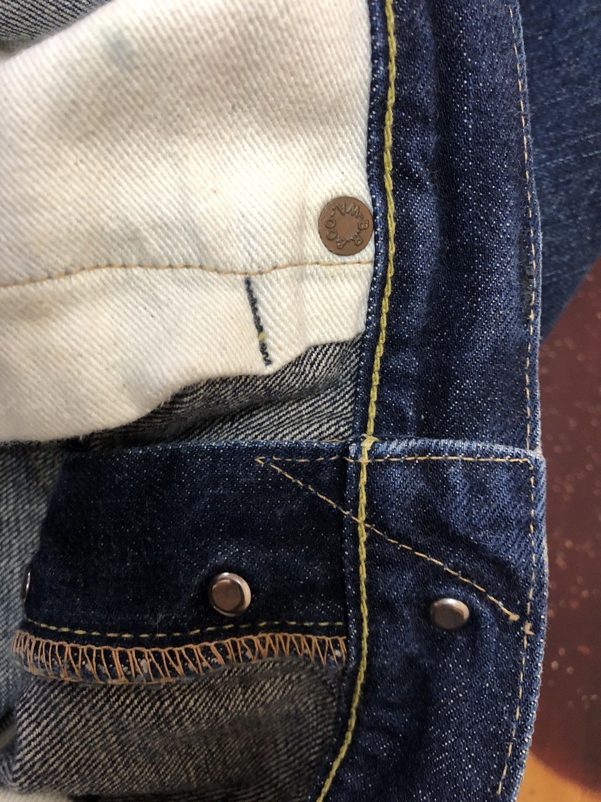 Buzz Rickson's × Toyo Enterprises Very Rare Buzz Ricksons Redline Denim Streetwear Size US 34 / EU 50 - 15 Thumbnail