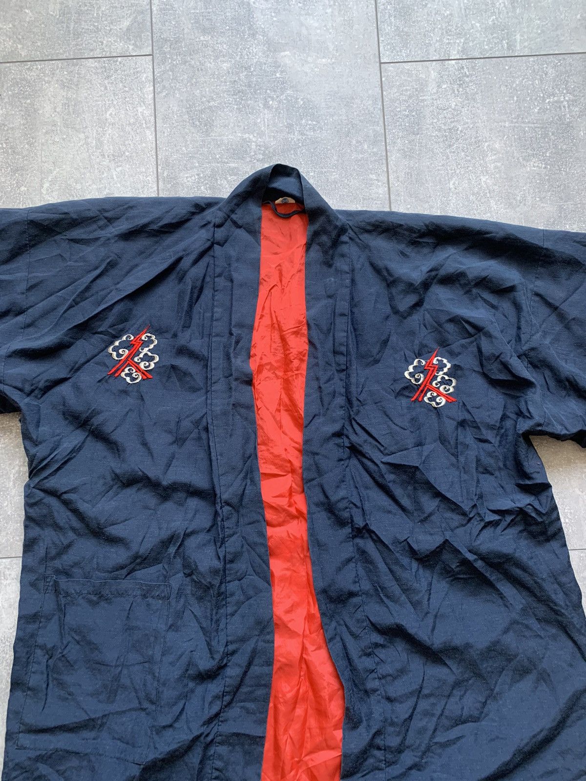Japanese Brand Vintage silk japan kimono dragon print Size US L / EU 52-54 / 3 - 4 Thumbnail