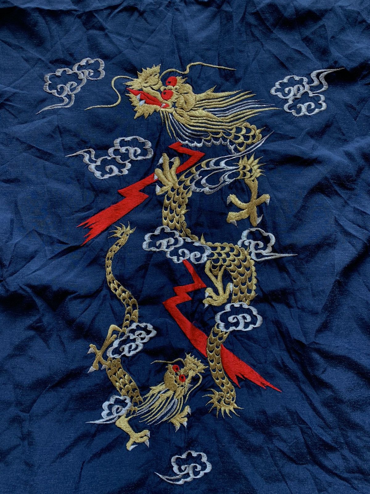 Japanese Brand Vintage silk japan kimono dragon print Size US L / EU 52-54 / 3 - 8 Thumbnail