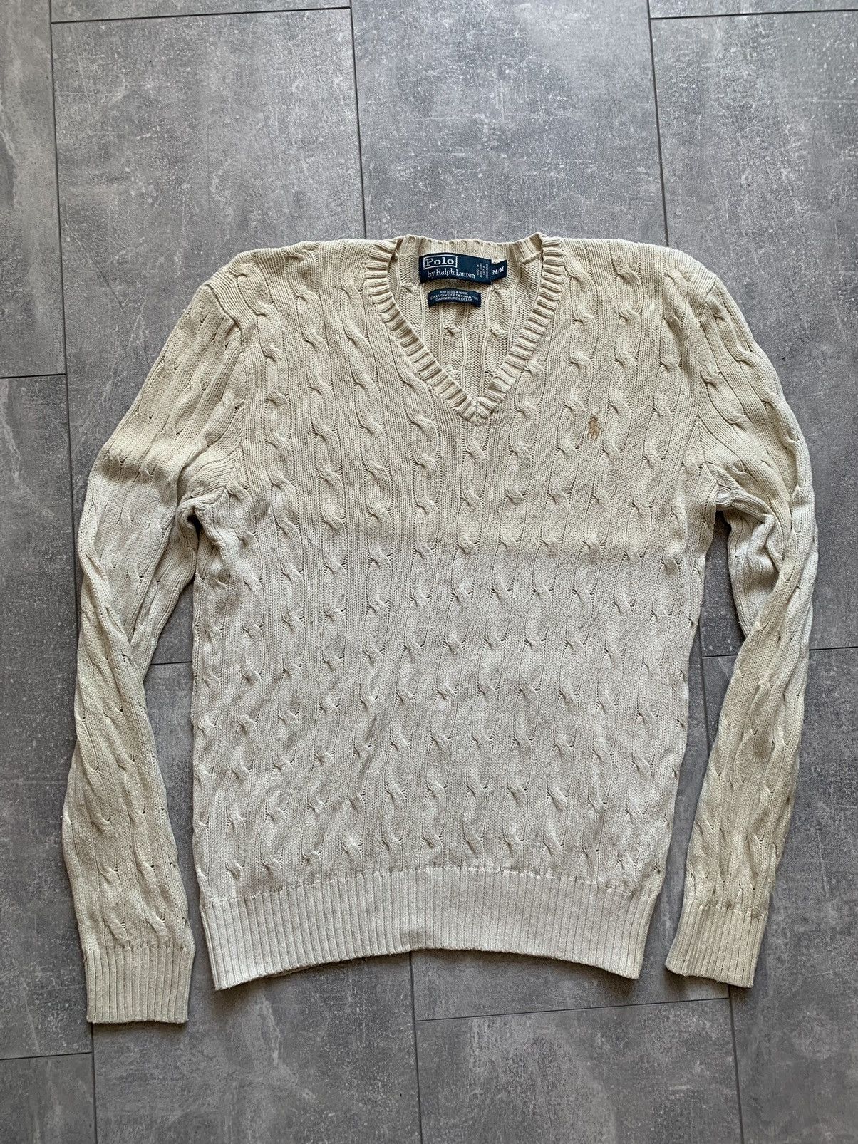 Polo Ralph Lauren 100% Silk polo Ralph Lauren logo sweater Size US M / EU 48-50 / 2 - 1 Thumbnail