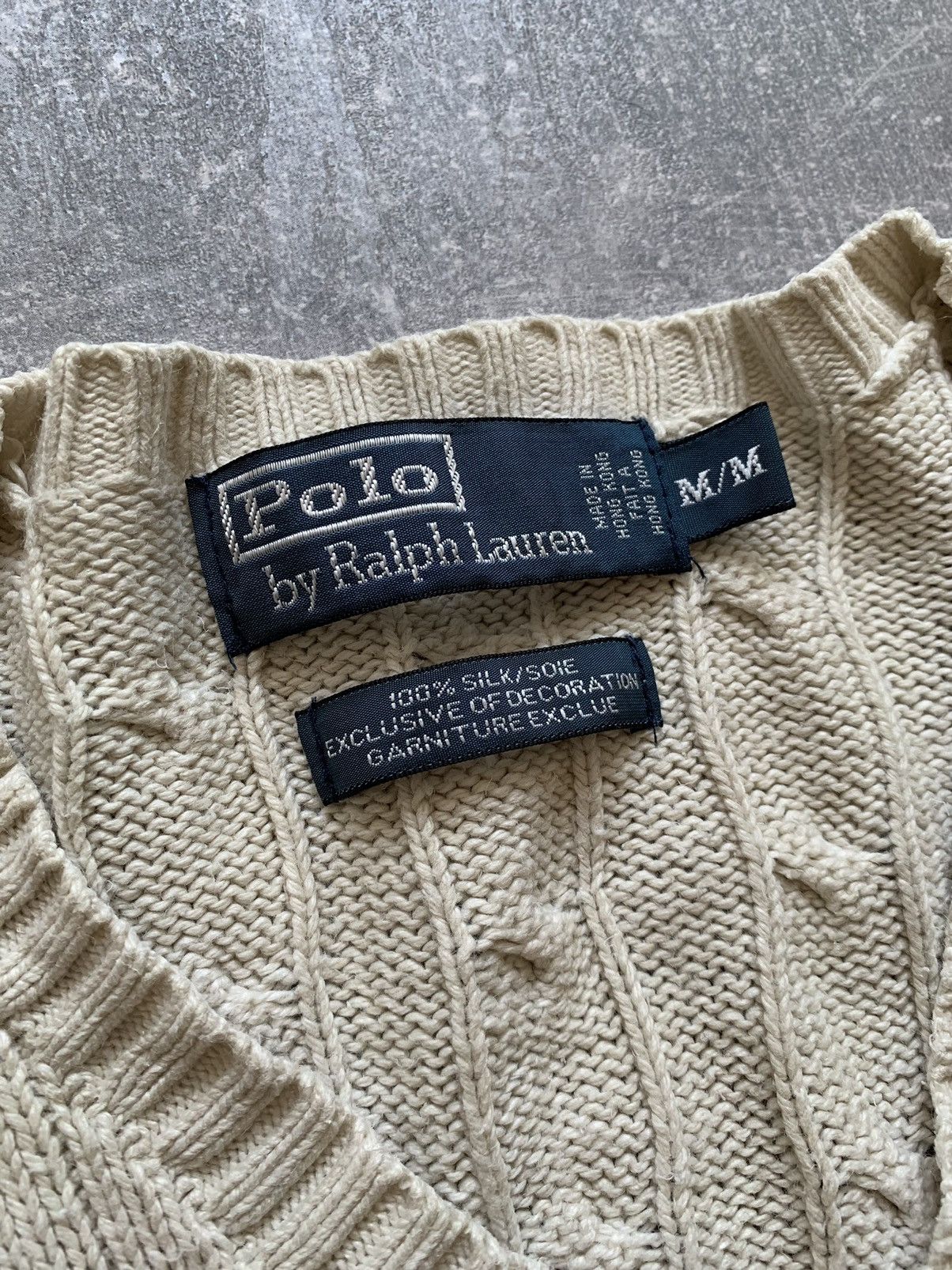 Polo Ralph Lauren 100% Silk polo Ralph Lauren logo sweater Size US M / EU 48-50 / 2 - 6 Thumbnail