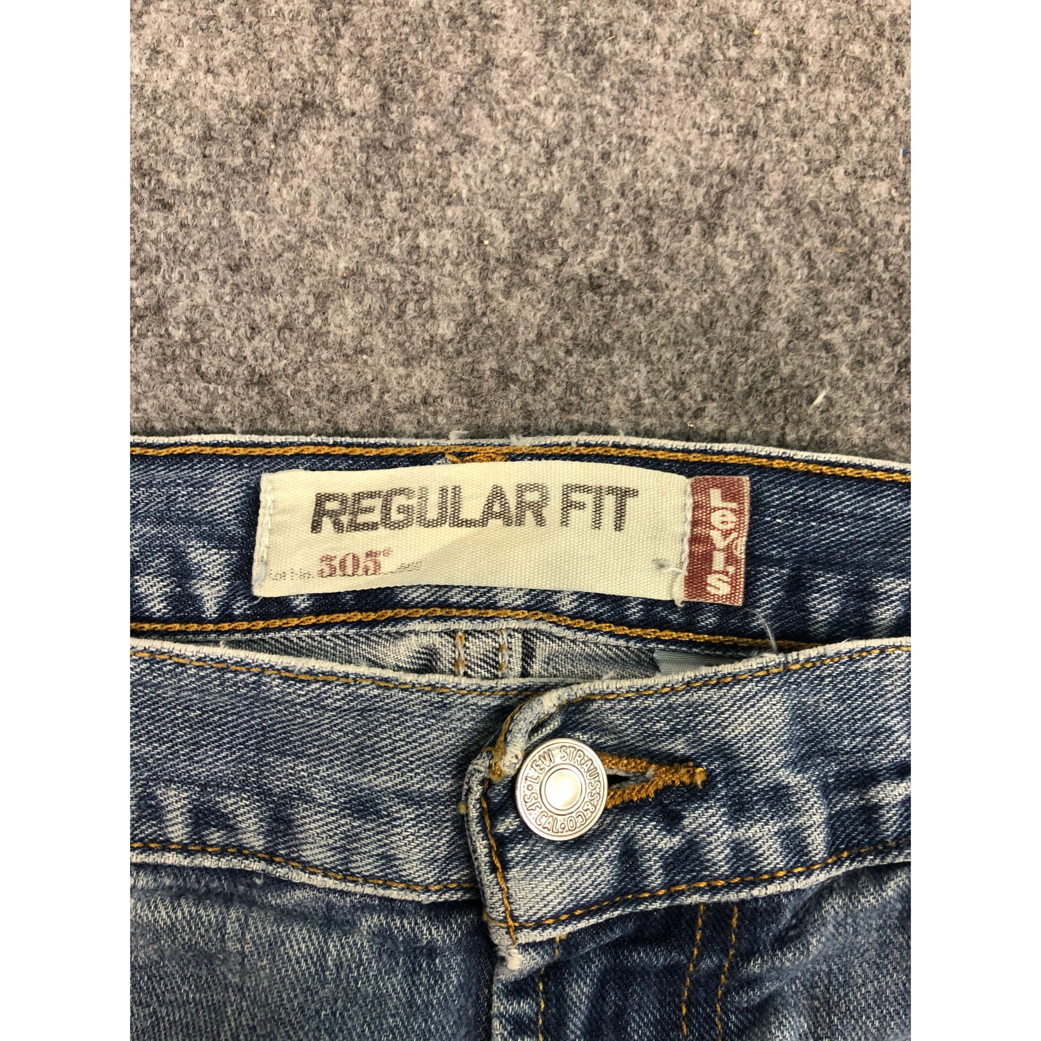 Levi's Vintage Levis 505 Lightwash Jeans DP0509 Size US 38 / EU 54 - 7 Thumbnail
