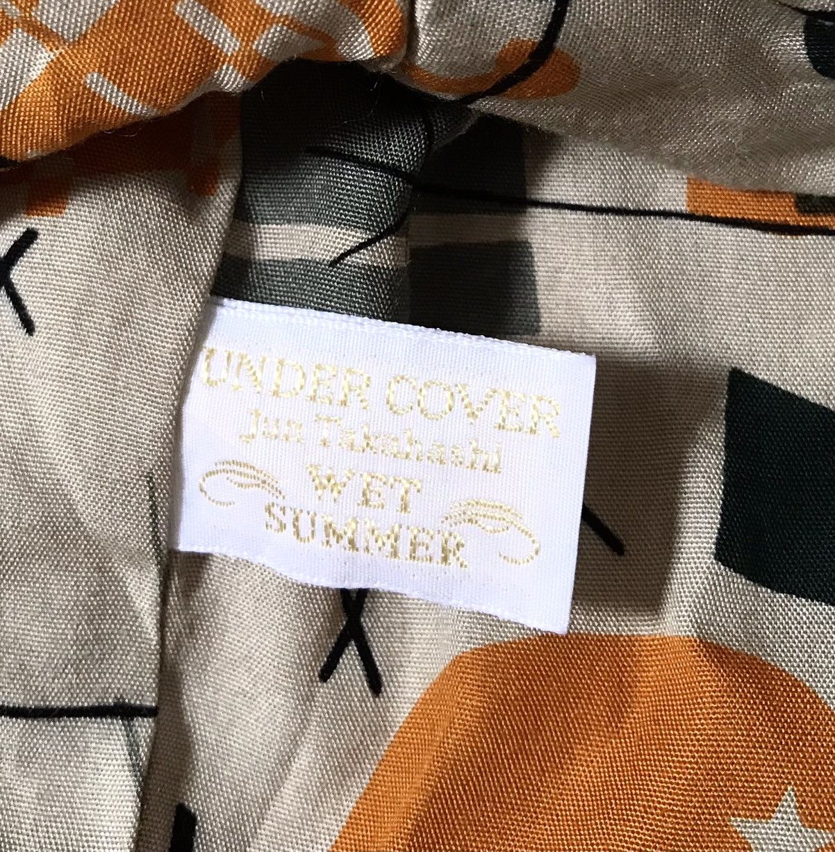 Jun Takahashi Undercover SS98 “Wet Summer” Guns and Nukes Flowy Shirt Size US M / EU 48-50 / 2 - 3 Thumbnail