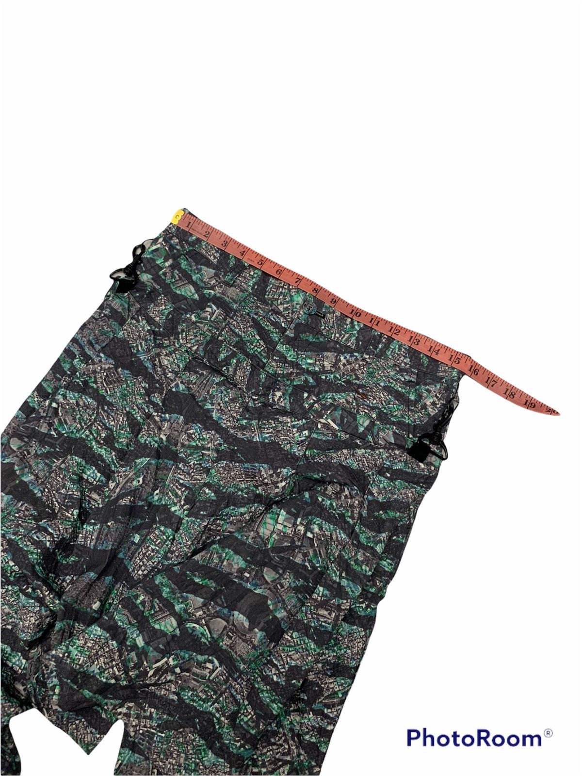 Japanese Brand Paradox three quarter pants overprint street fashion style Size US 31 - 6 Thumbnail