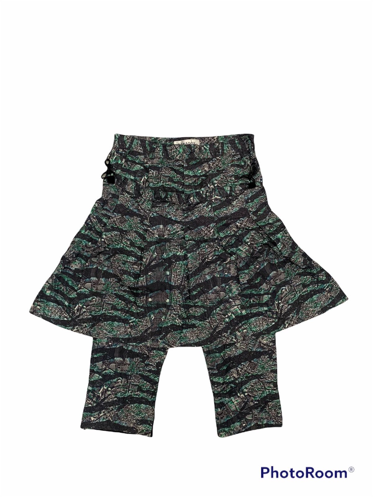 Japanese Brand Paradox three quarter pants overprint street fashion style Size US 31 - 2 Thumbnail