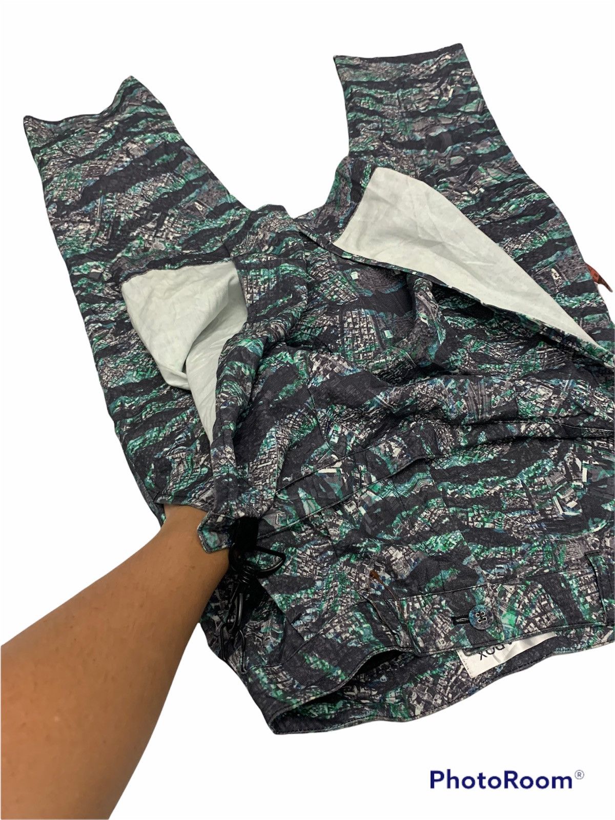 Japanese Brand Paradox three quarter pants overprint street fashion style Size US 31 - 7 Thumbnail