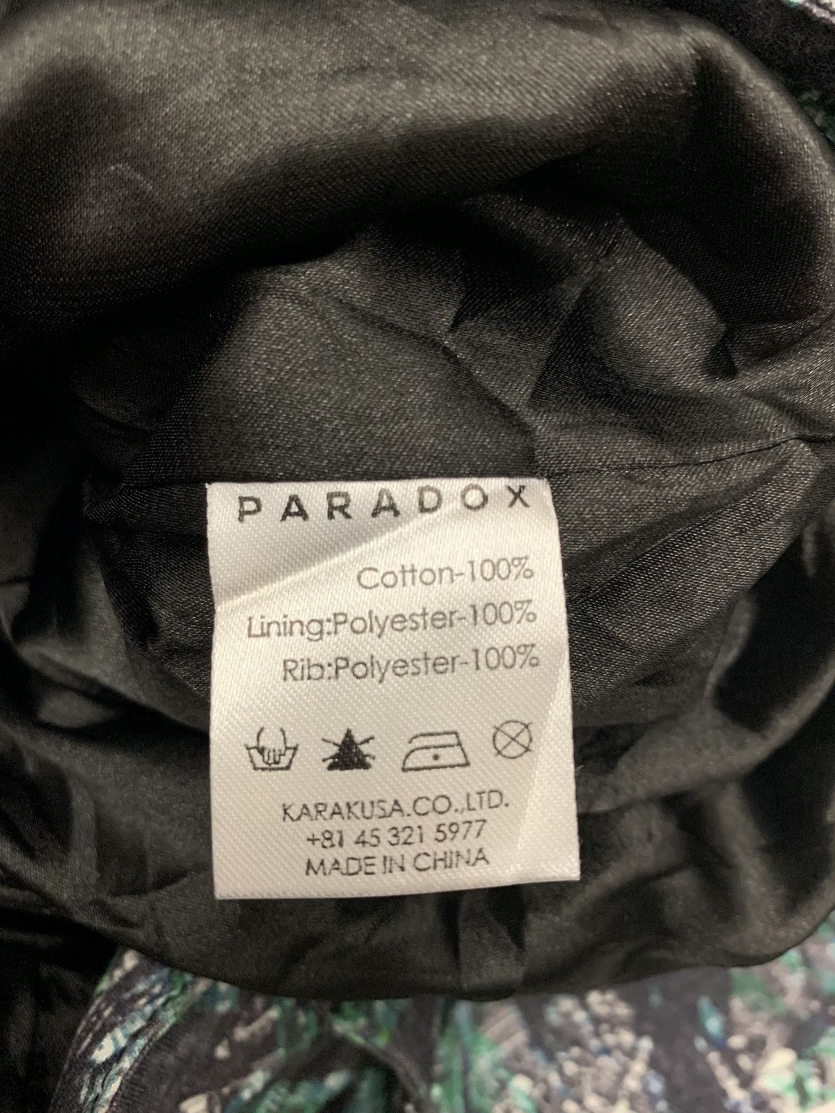 Japanese Brand Paradox three quarter pants overprint street fashion style Size US 31 - 12 Thumbnail