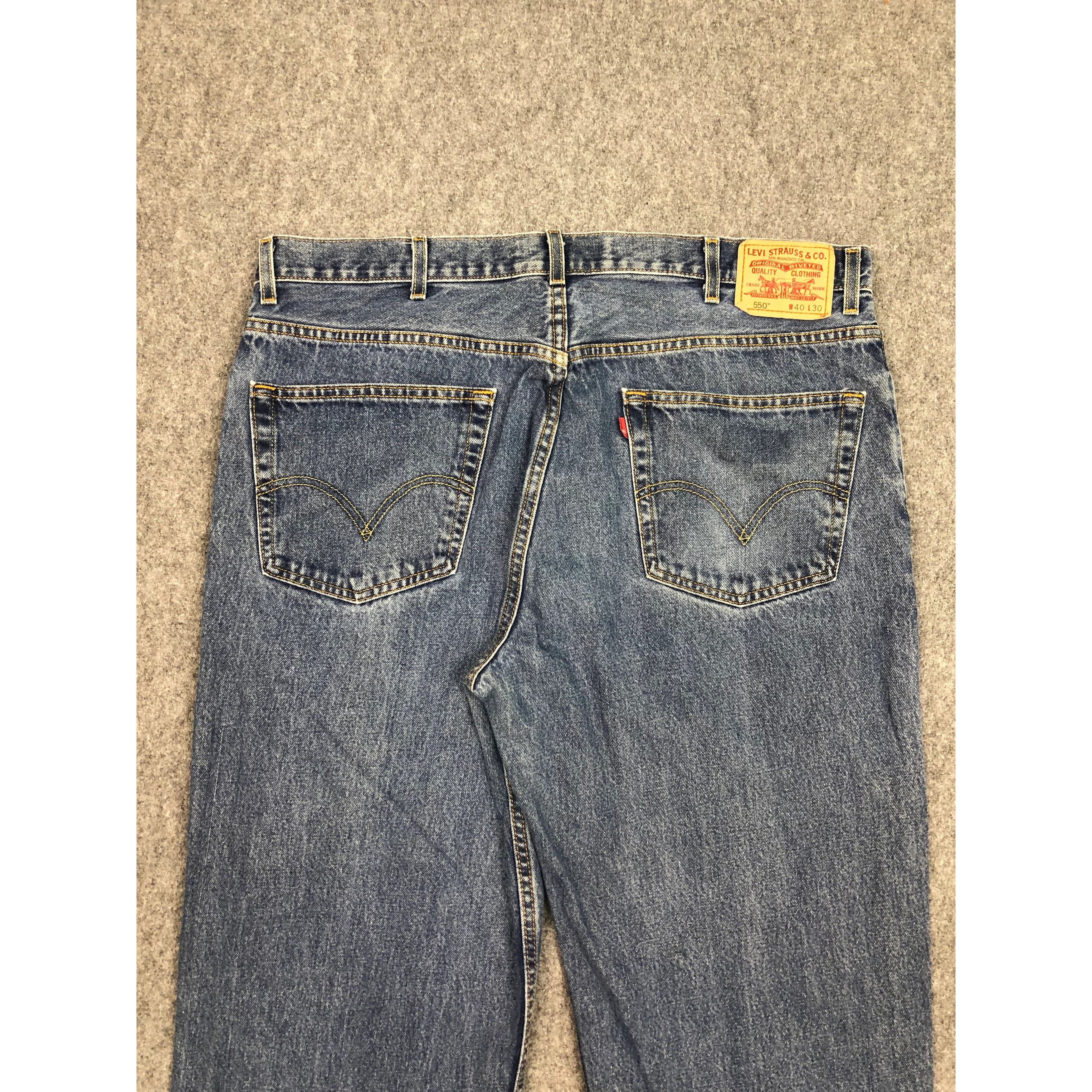 Levi's Vintage Levis 550 Jeans DP0504 Size US 40 / EU 56 - 4 Thumbnail