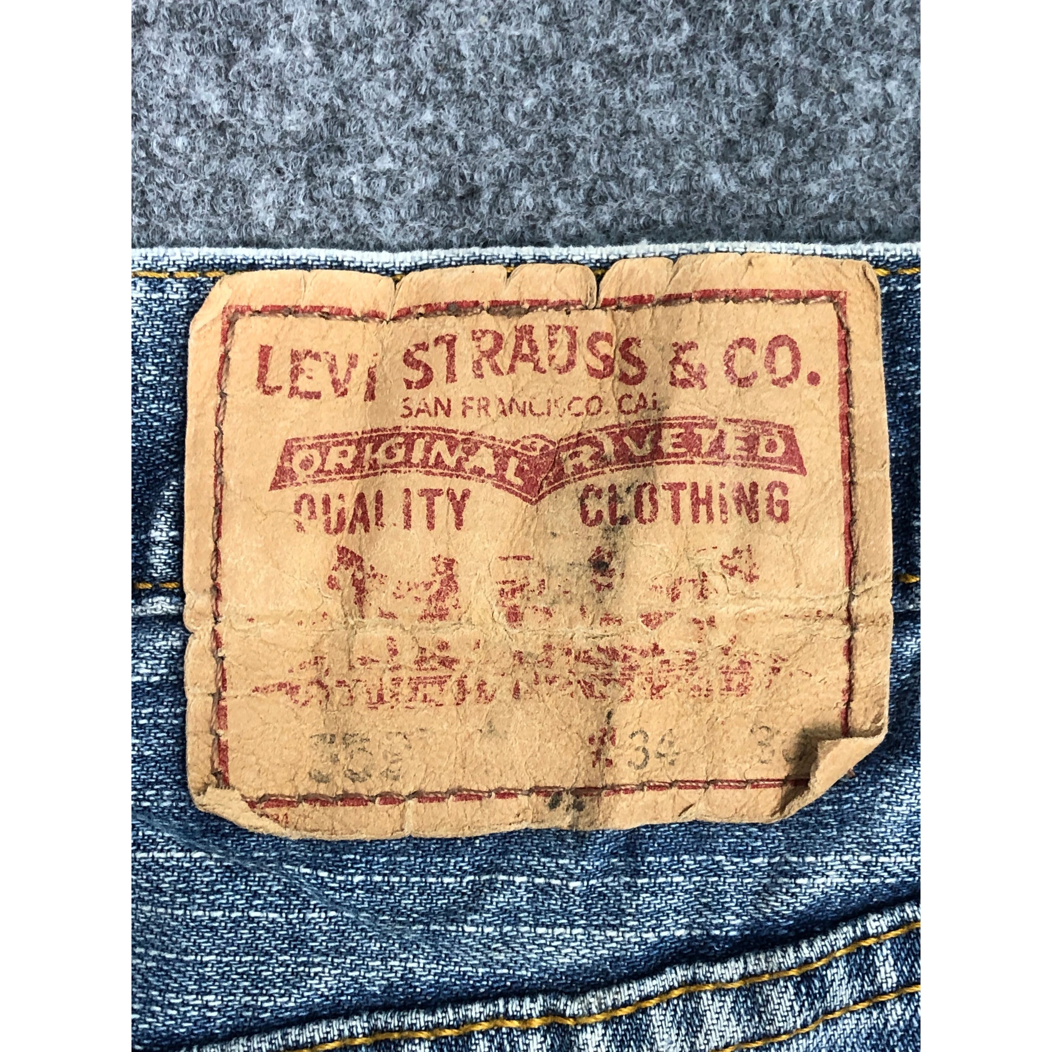 Levi's Vintage Levis 559 Lightwash Jeans DP0507 Size US 35 - 5 Thumbnail