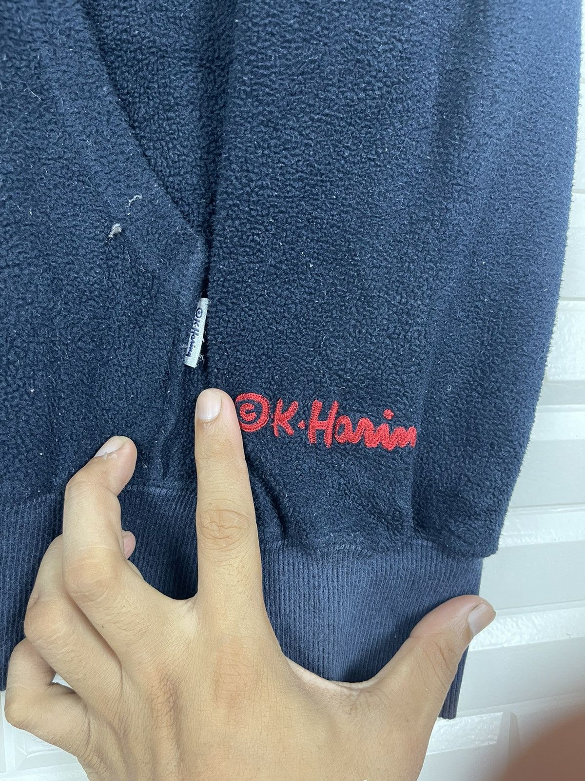 Keith Haring × Vintage 💥Vintage Pop Art Hoodie Keith Haring 90’s Size US XL / EU 56 / 4 - 6 Thumbnail