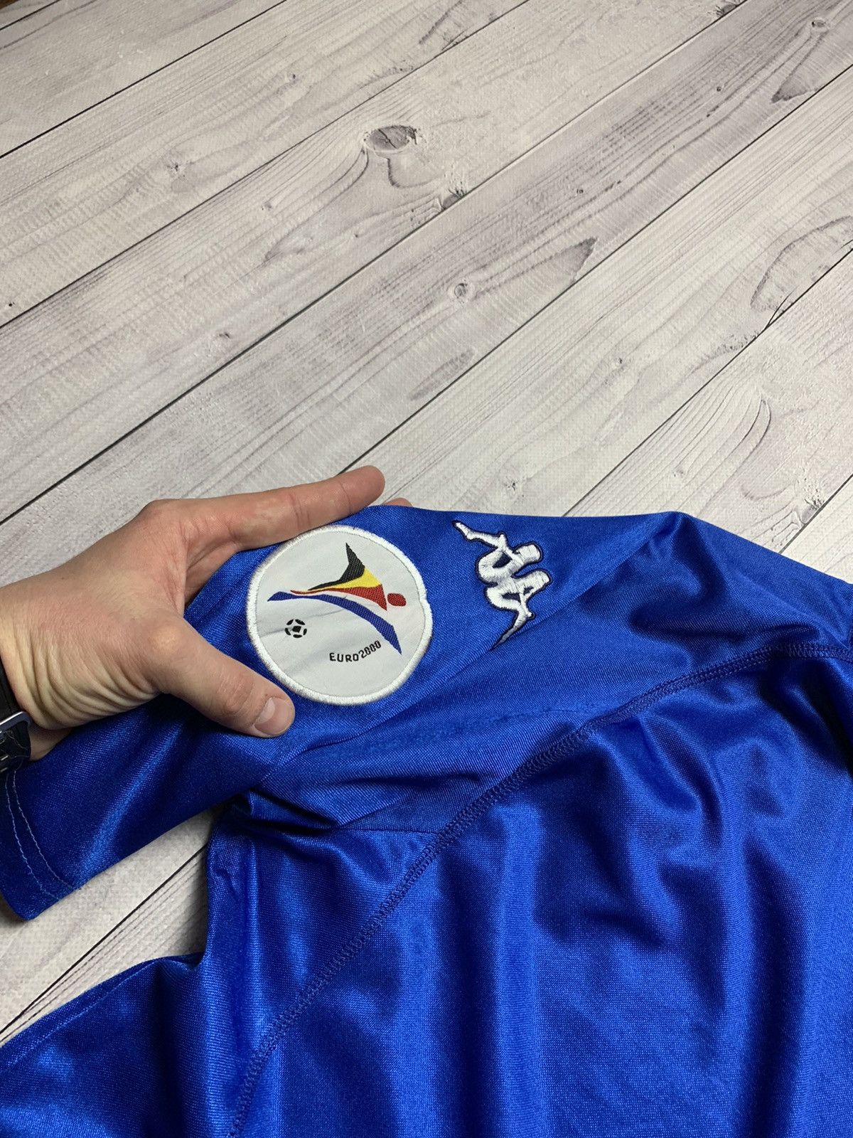 Kappa × Vintage Vintage soccer jersey Italy 2000 kappa Size US L / EU 52-54 / 3 - 4 Thumbnail