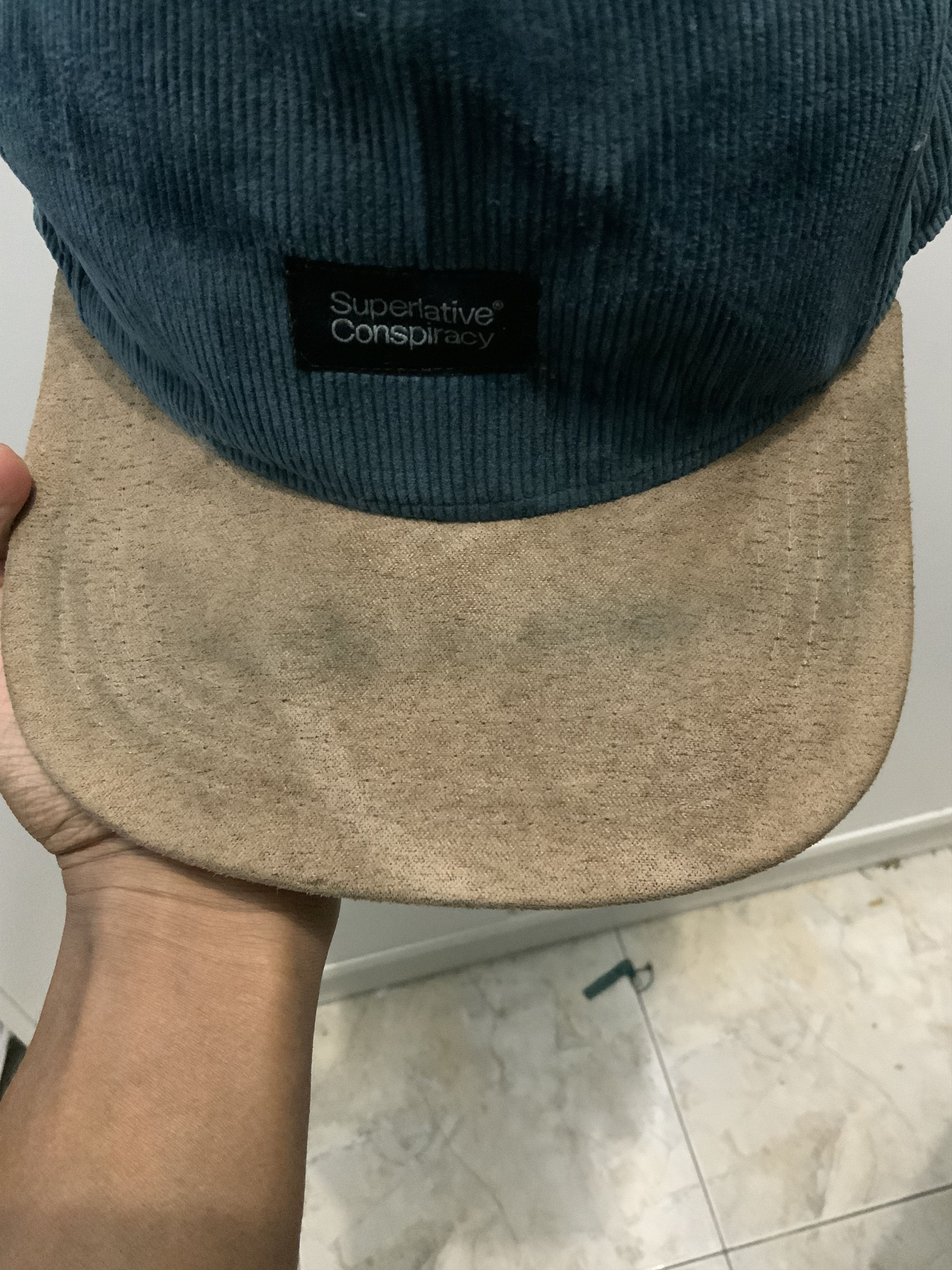 WeSC WESC Superlative Conspiracy Corduroi Hat Size ONE SIZE - 12 Thumbnail