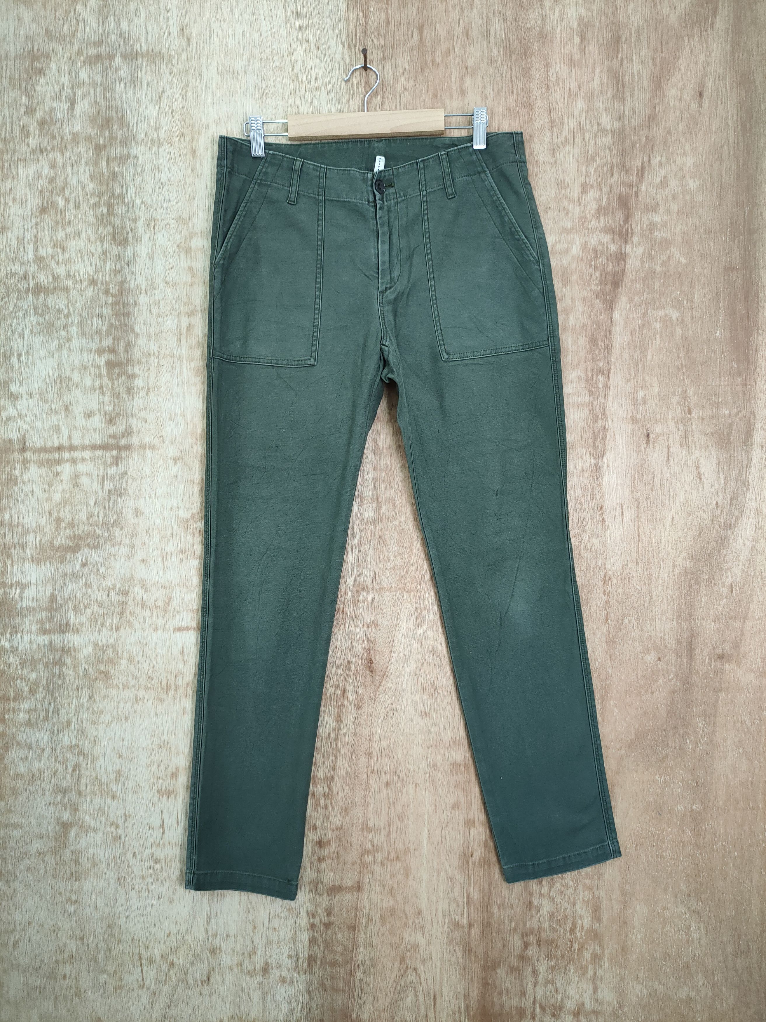 Japanese Brand DL Uniqlo japan multipocket tactical cargo pants #791 Size US 29 - 1 Thumbnail