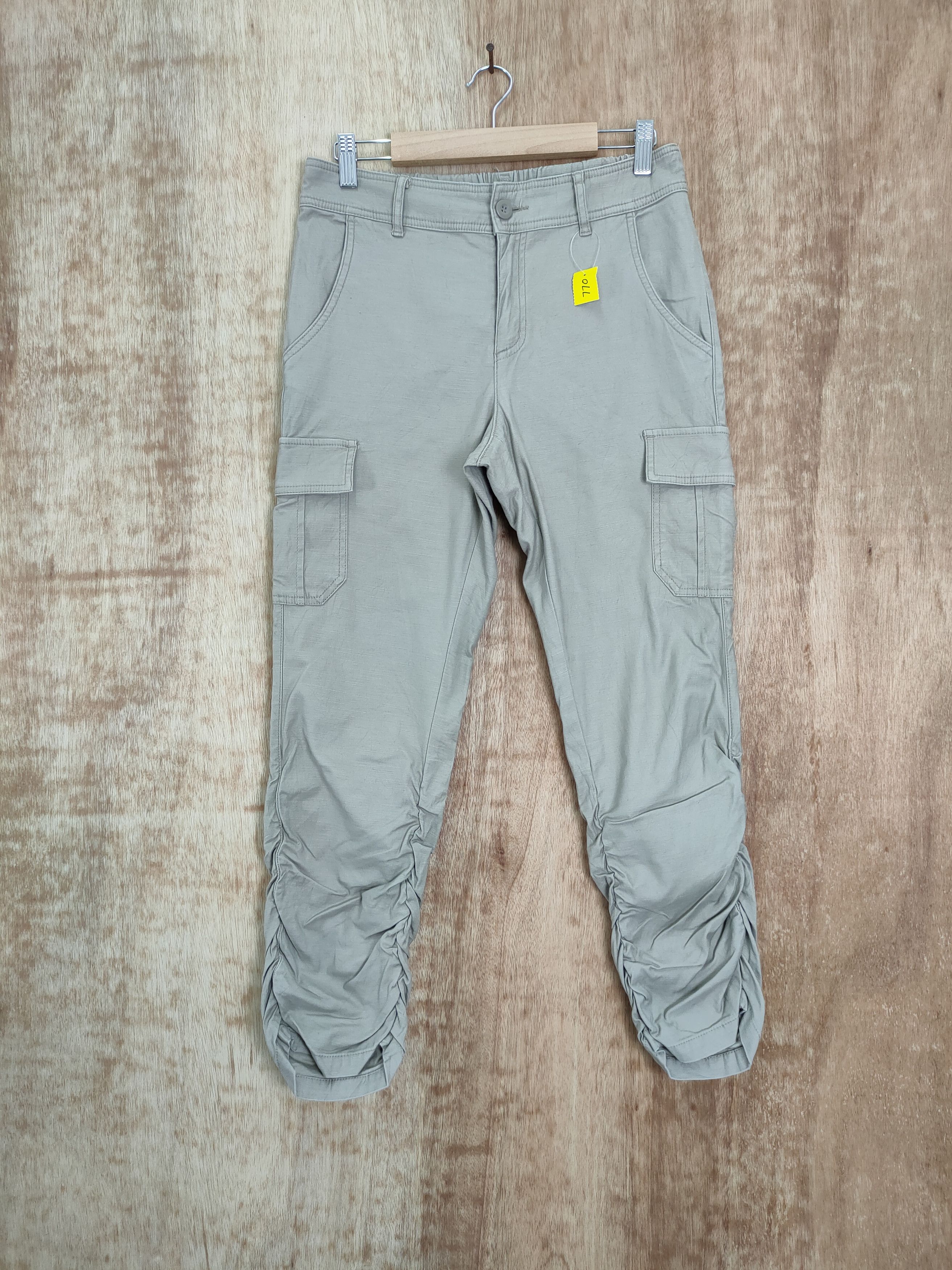 Japanese Brand DL Elle spring multipocket tactical cargo pants #770 Size 28" / US 6 / IT 42 - 1 Thumbnail