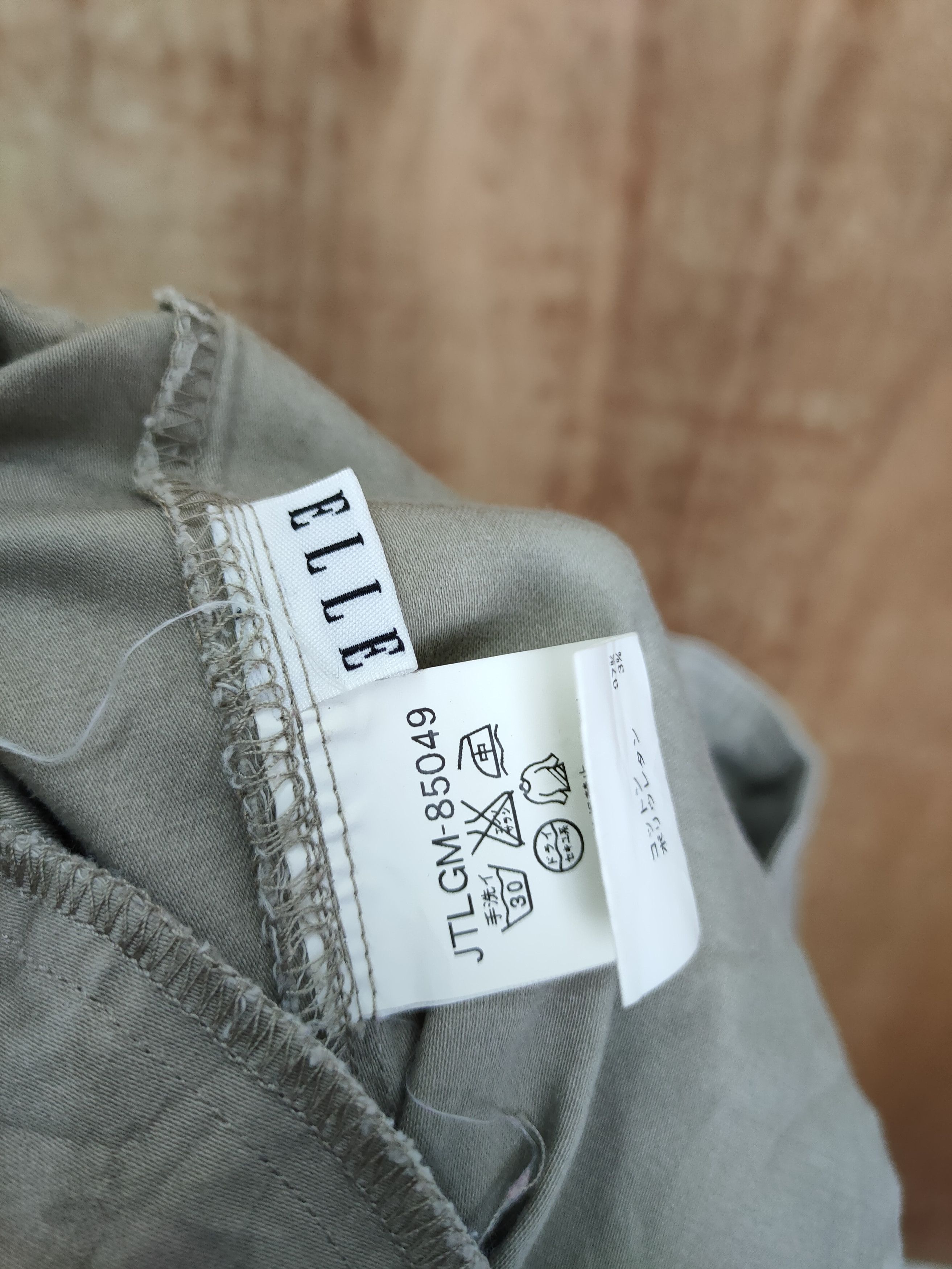 Japanese Brand DL Elle spring multipocket tactical cargo pants #770 Size 28" / US 6 / IT 42 - 8 Thumbnail