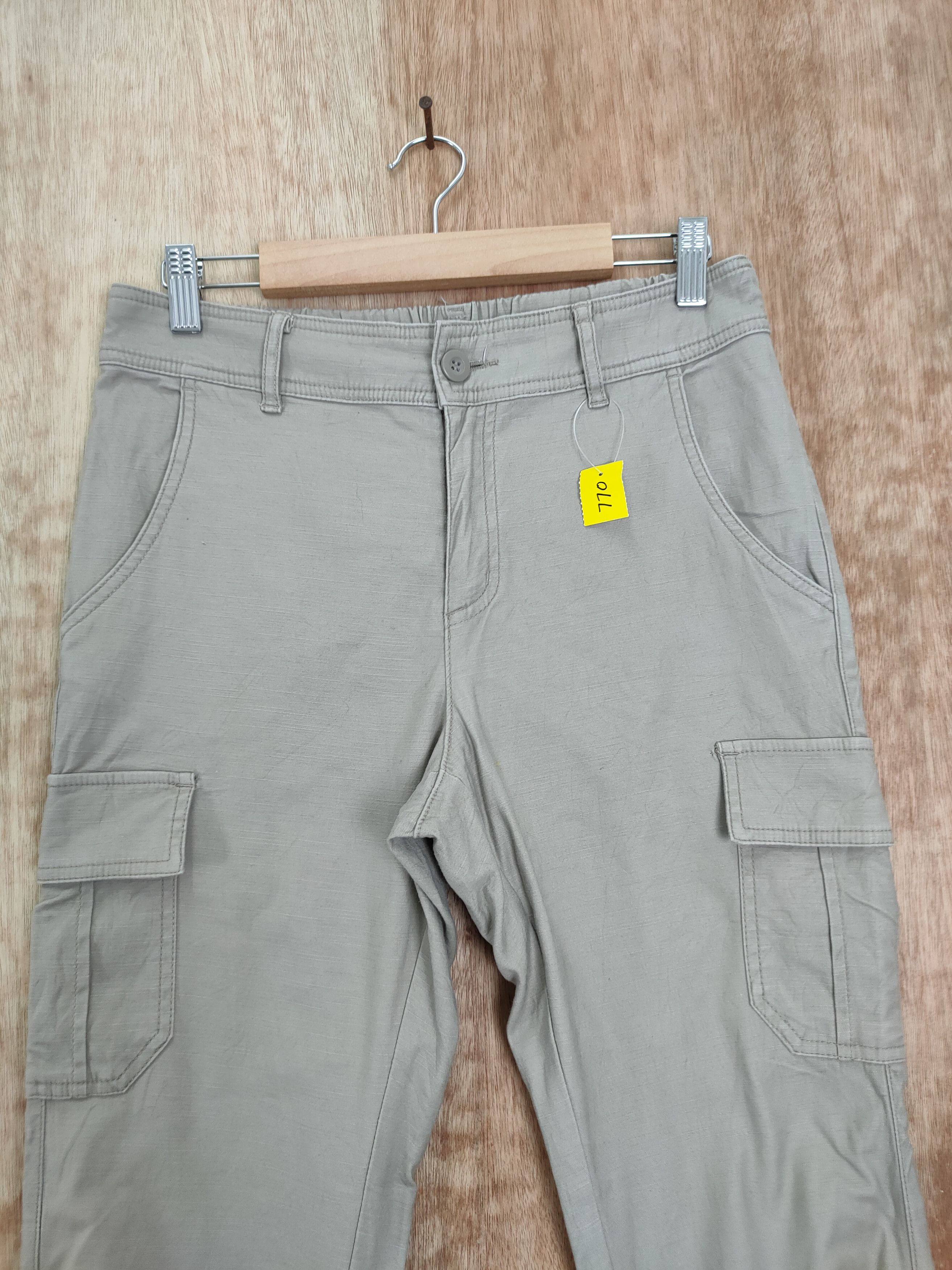 Japanese Brand DL Elle spring multipocket tactical cargo pants #770 Size 28" / US 6 / IT 42 - 3 Thumbnail