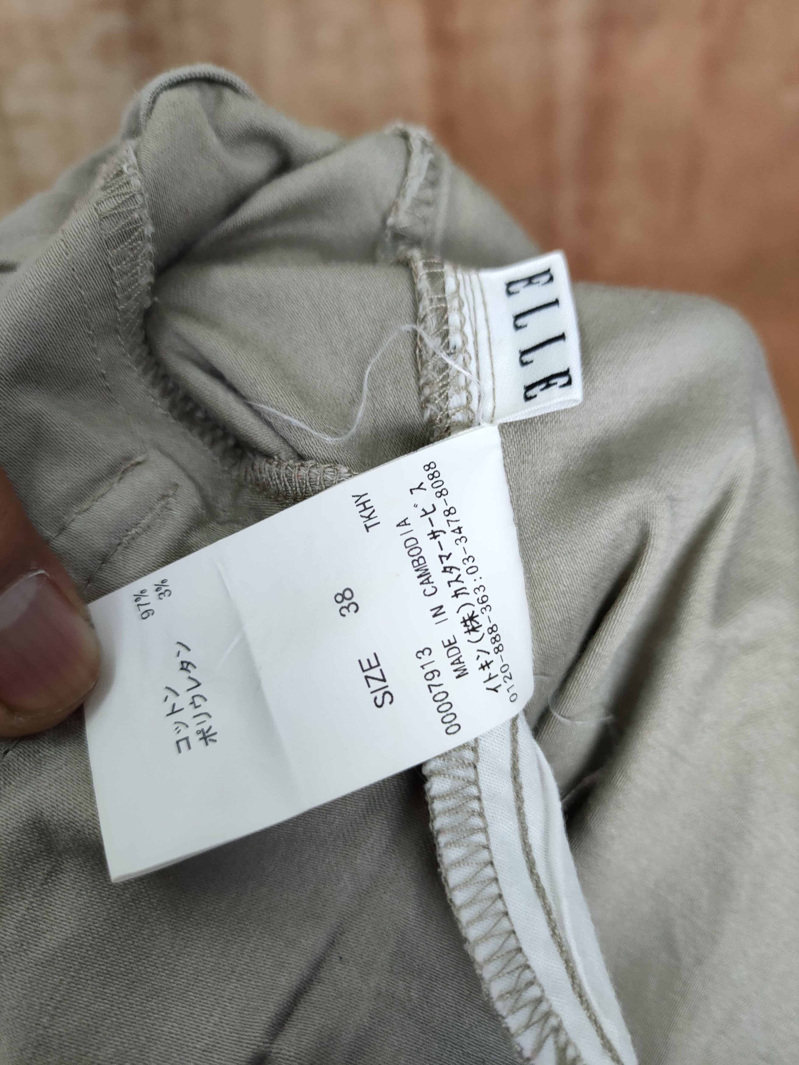 Japanese Brand DL Elle spring multipocket tactical cargo pants #770 Size 28" / US 6 / IT 42 - 9 Thumbnail