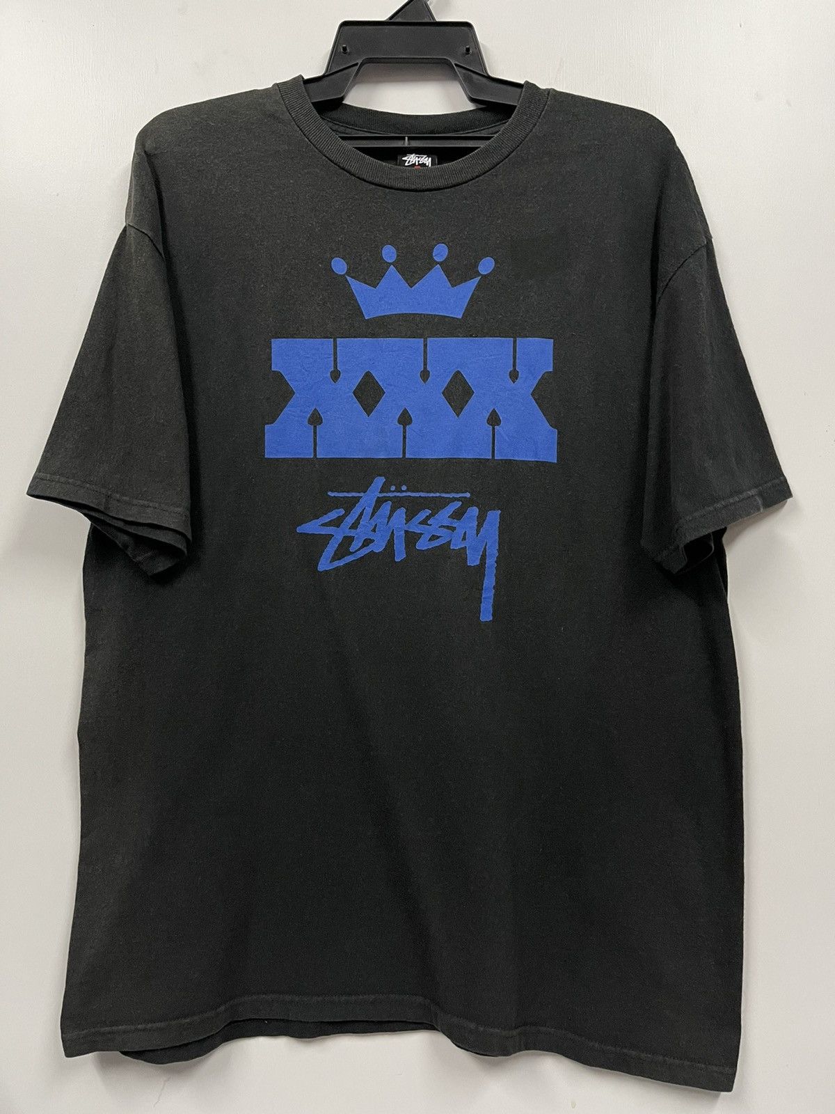 Stussy 1980-2010 Stussy King XXX Faded T Shirt Size US L / EU 52-54 / 3 - 1 Thumbnail