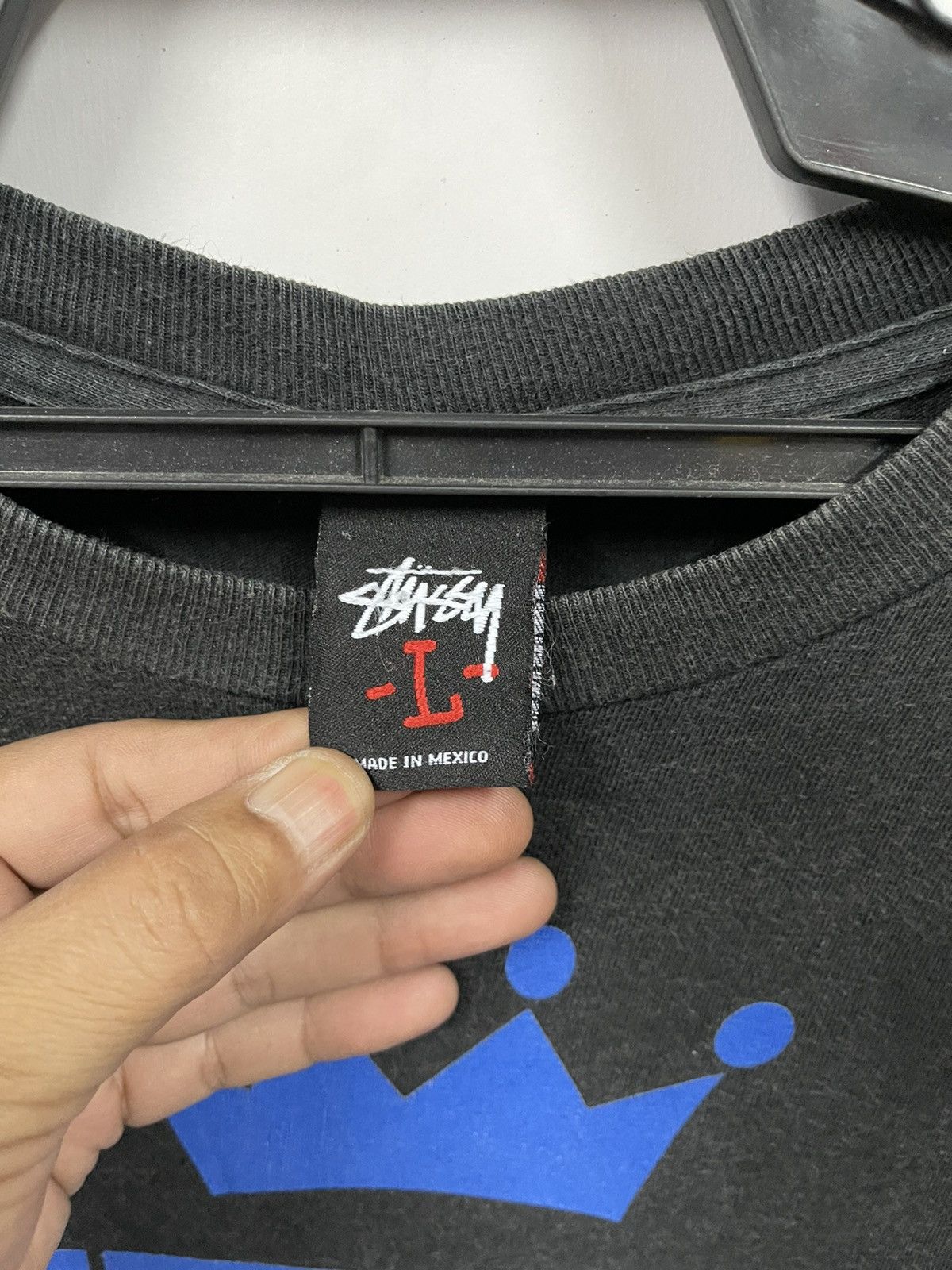 Stussy 1980-2010 Stussy King XXX Faded T Shirt Size US L / EU 52-54 / 3 - 5 Thumbnail