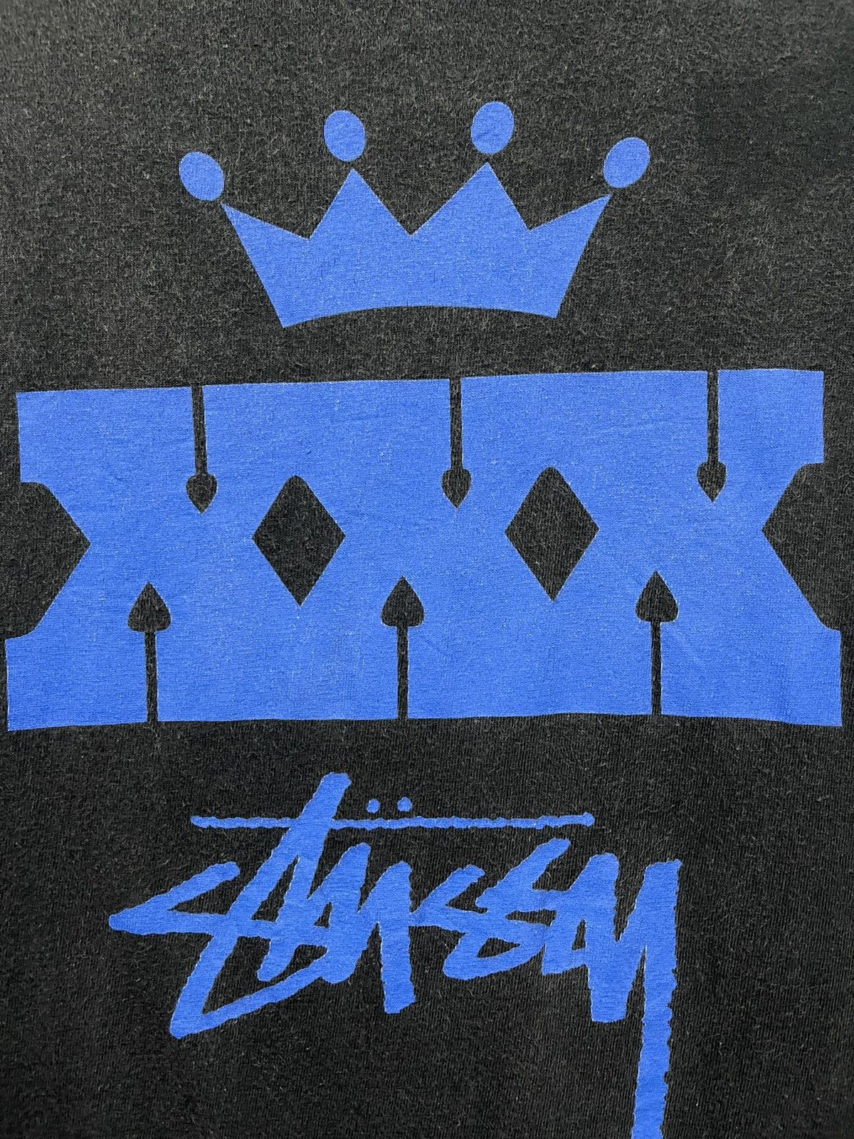Stussy 1980-2010 Stussy King XXX Faded T Shirt Size US L / EU 52-54 / 3 - 2 Thumbnail