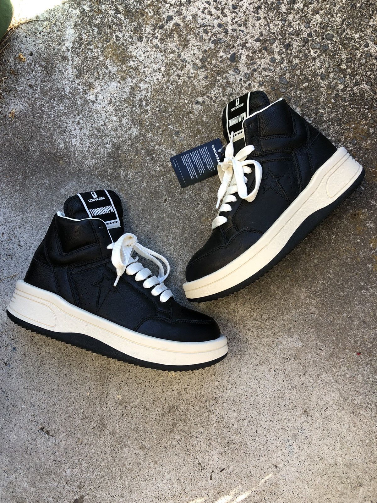 Rick Owens Turbowpn converse deadstock