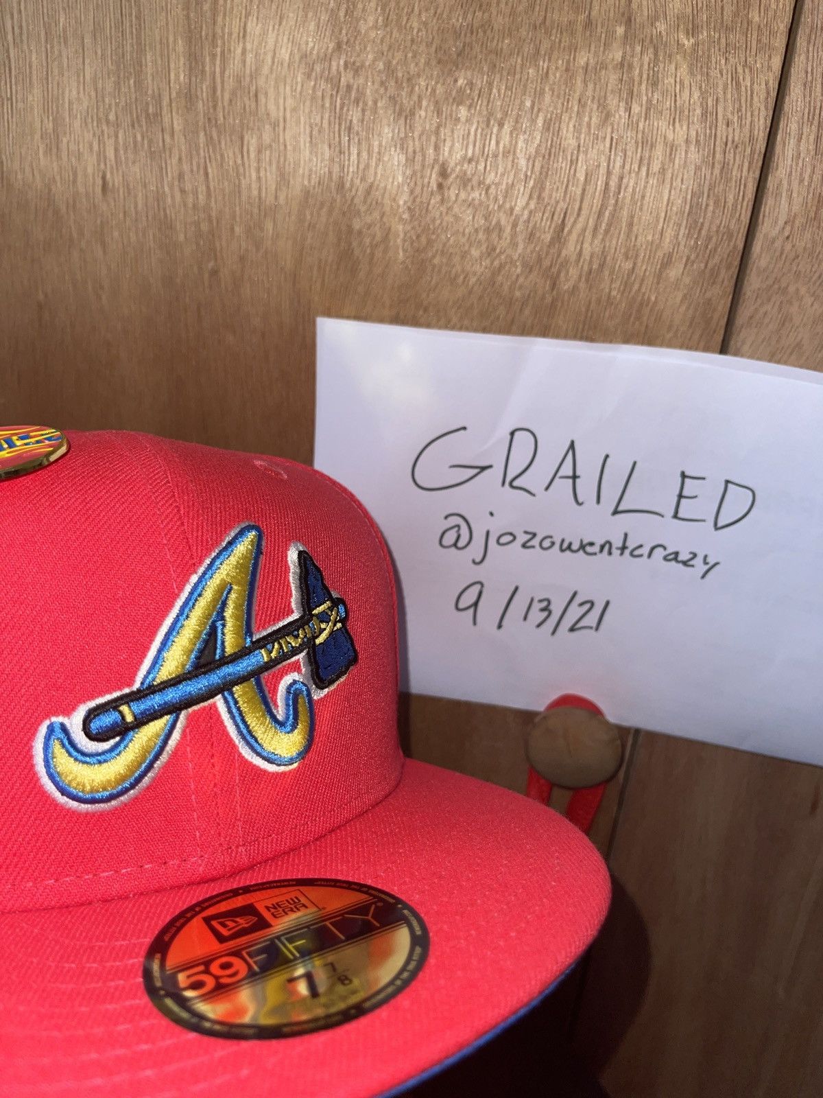 MLB × New Era Capsule Hats Hot Rod Atlanta Braves Size ONE SIZE - 6 Thumbnail