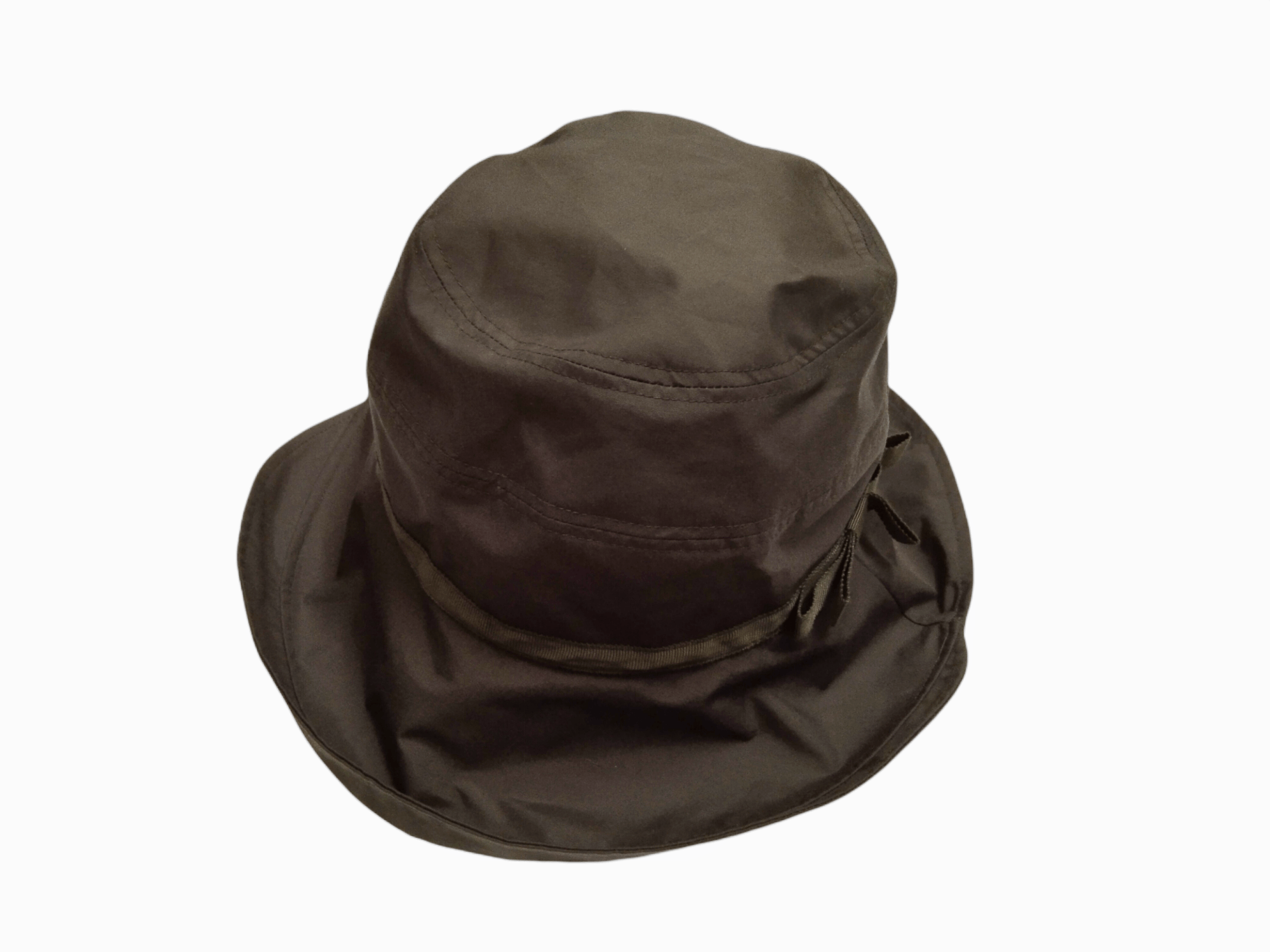 Japanese Brand VINTAGE Y2k WATER REPELLENT NYLON/POLYESTER BUCKET HAT Size ONE SIZE - 11 Thumbnail