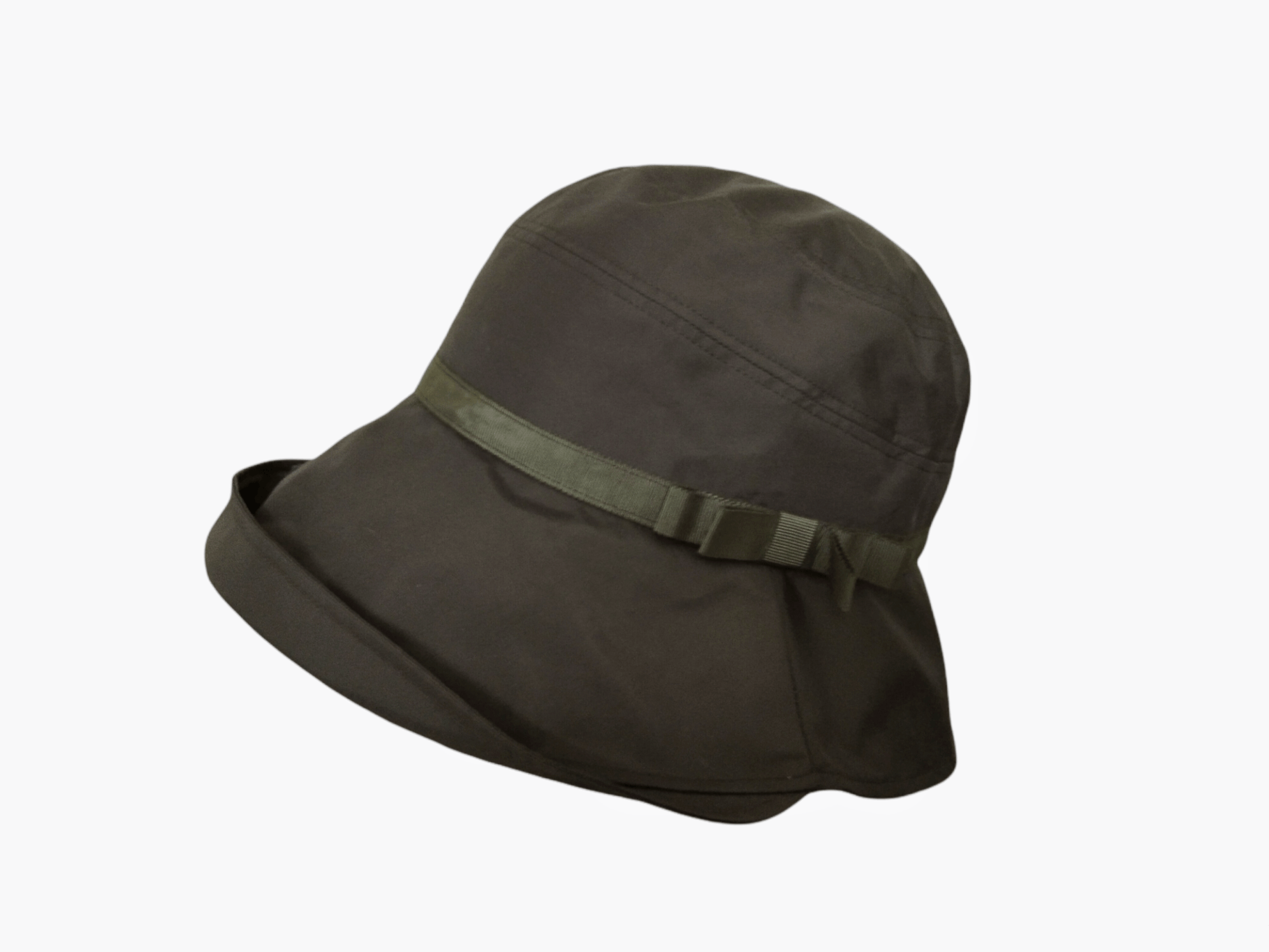 Japanese Brand VINTAGE Y2k WATER REPELLENT NYLON/POLYESTER BUCKET HAT Size ONE SIZE - 9 Thumbnail