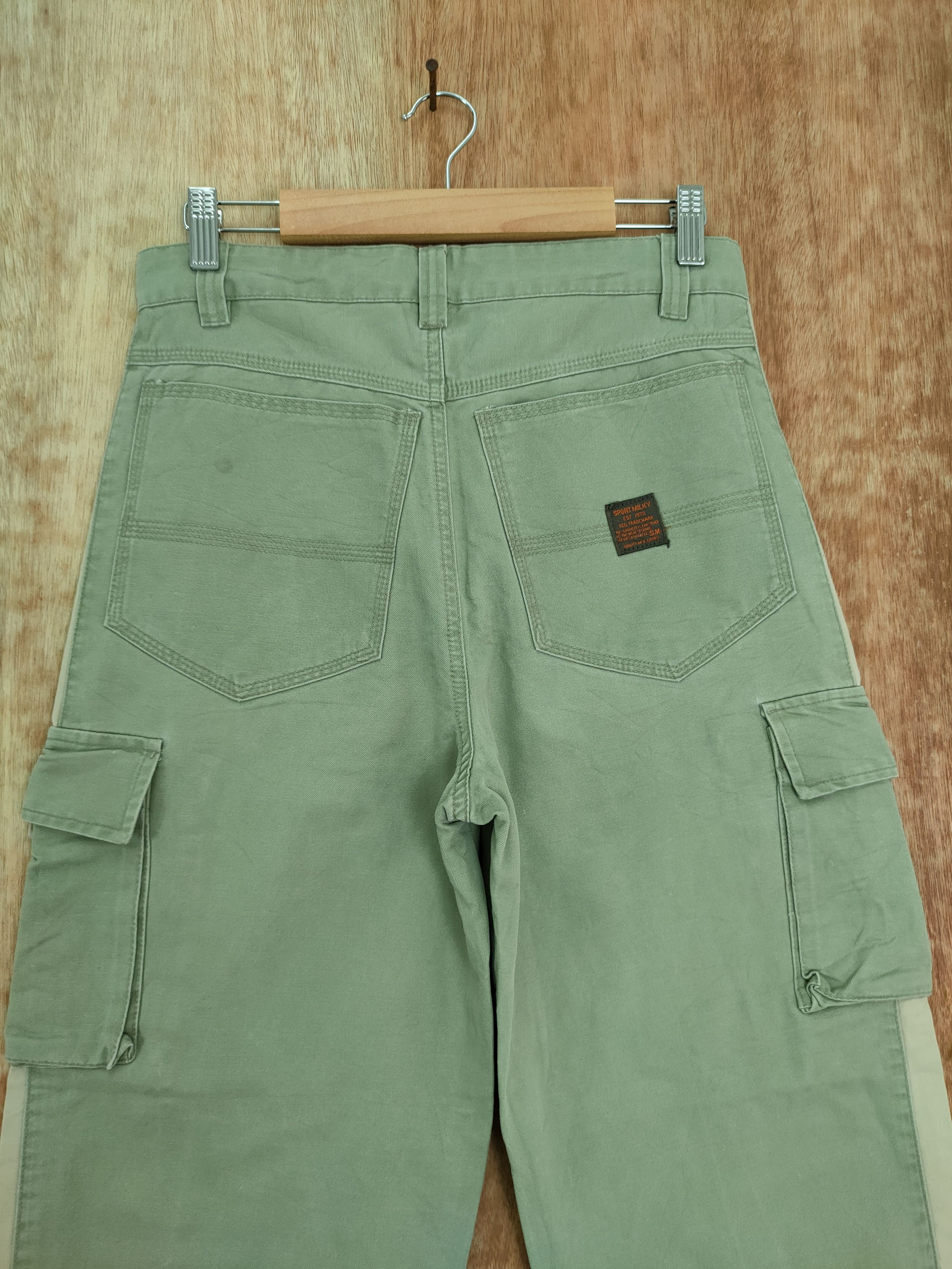 Japanese Brand DLL Sportmilky multipocket tactical cargo pants #237 Size US 26 / EU 42 - 9 Thumbnail