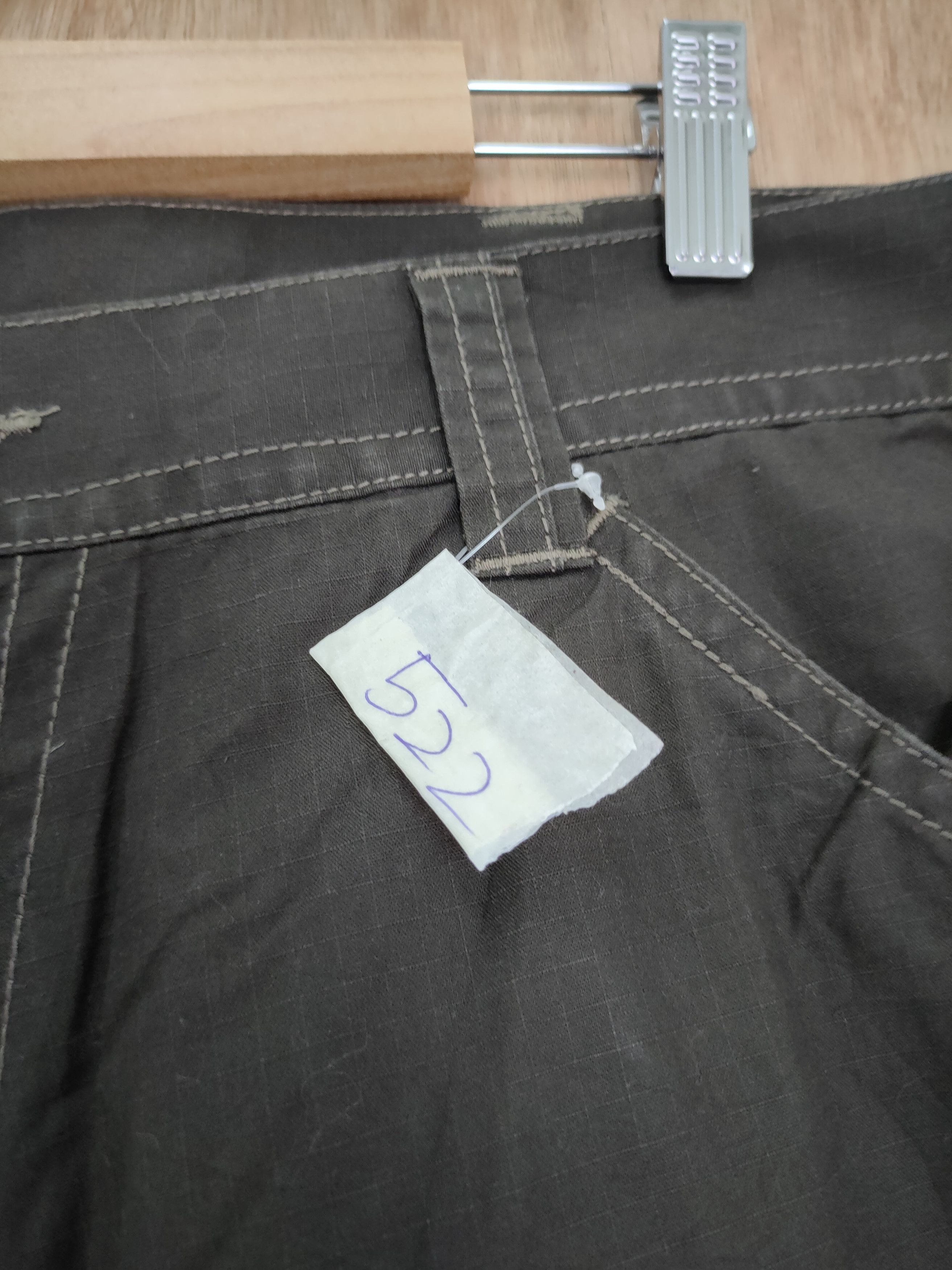 Japanese Brand DLL Burtle dark green multi pocket cargo pants #522 Size US 36 / EU 52 - 5 Thumbnail