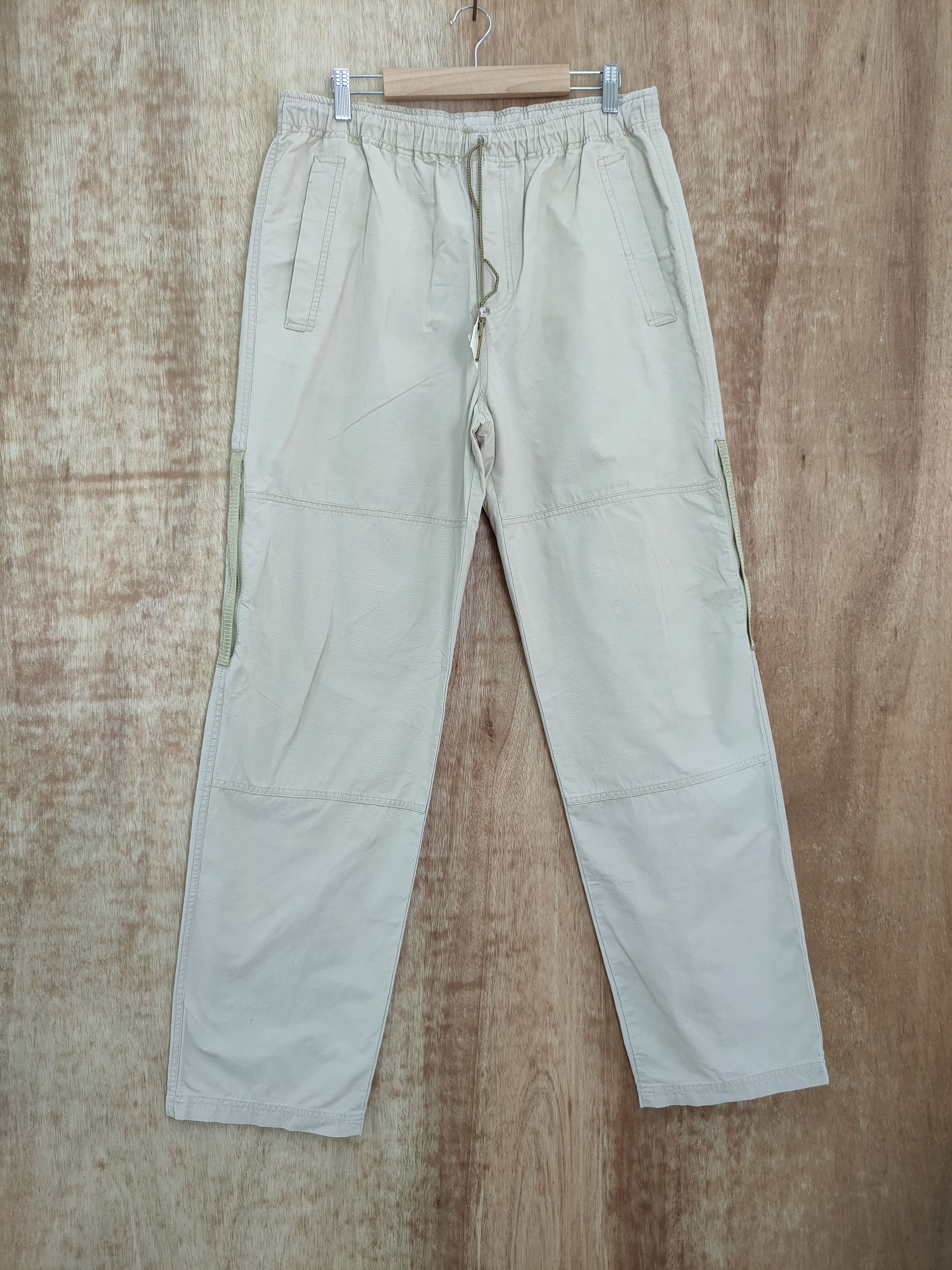 image of Cox Basics Multi Pocket Tactical Cargo Pants 509 in Cream, Men's (Size 33)