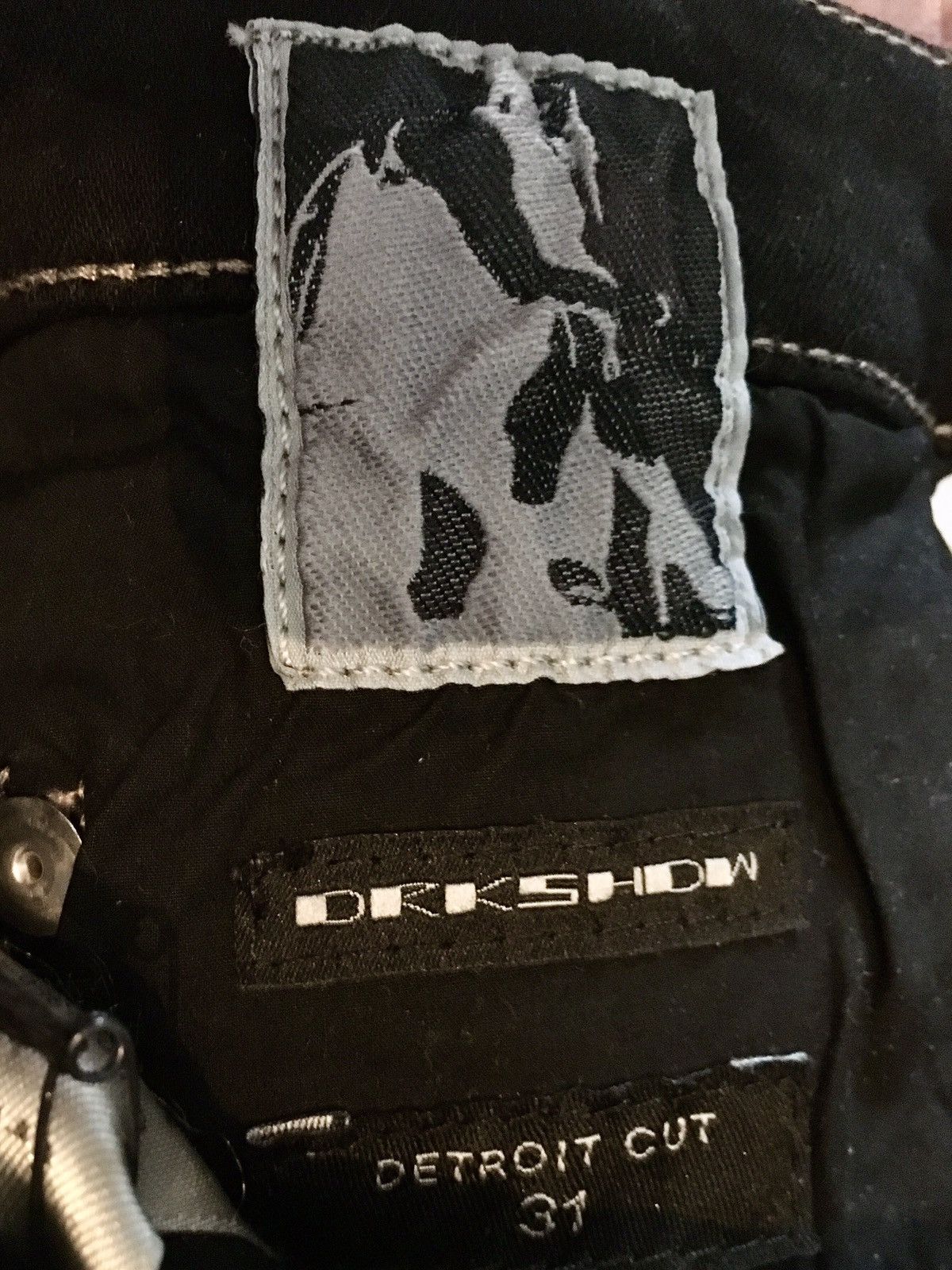 Rick Owens NEW 🔥 CARTI HEAVY WAXED DETROIT SBW DENIM ASAP TRAVIS Sz. 31 Size US 31 - 11 Thumbnail