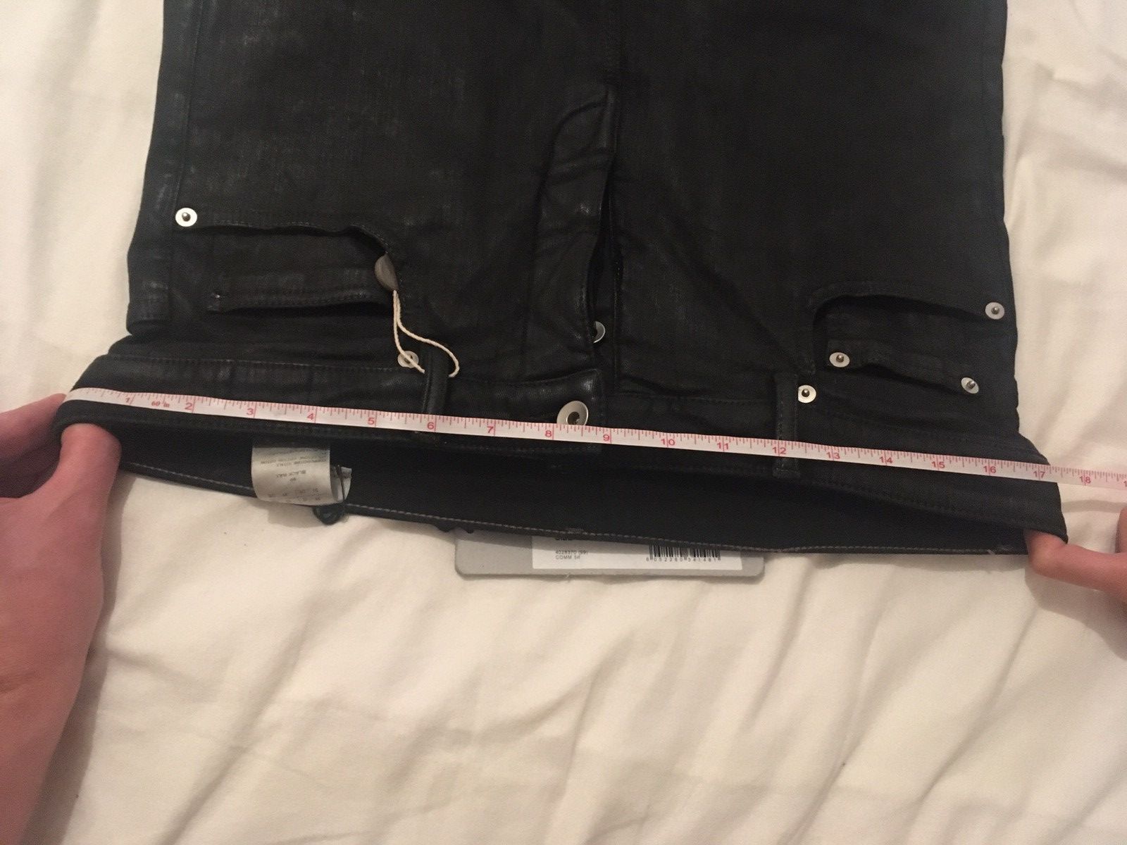 Rick Owens NEW 🔥 CARTI HEAVY WAXED DETROIT SBW DENIM ASAP TRAVIS Sz. 31 Size US 31 - 20 Thumbnail