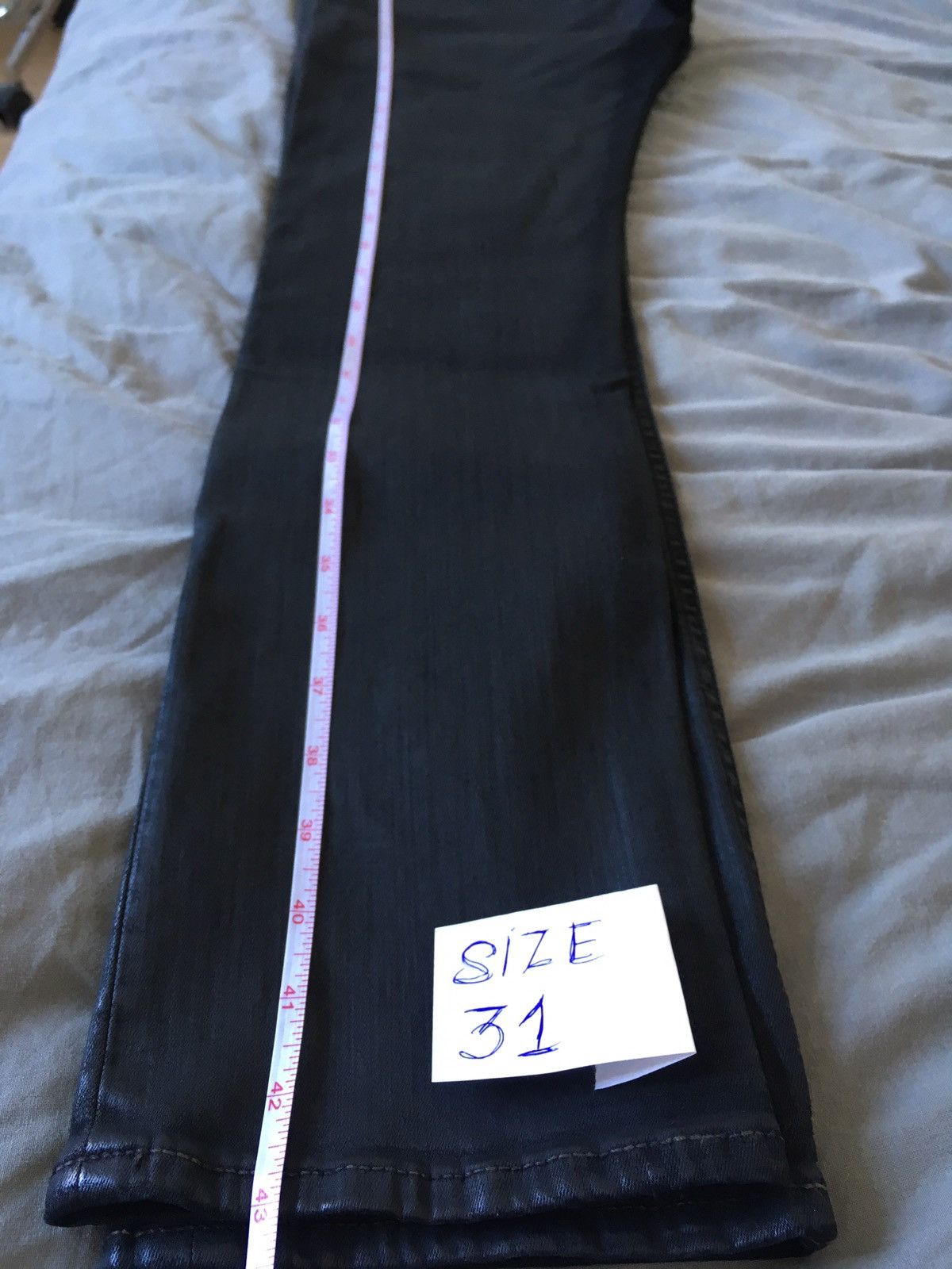 Rick Owens NEW 🔥 CARTI HEAVY WAXED DETROIT SBW DENIM ASAP TRAVIS Sz. 31 Size US 31 - 17 Thumbnail