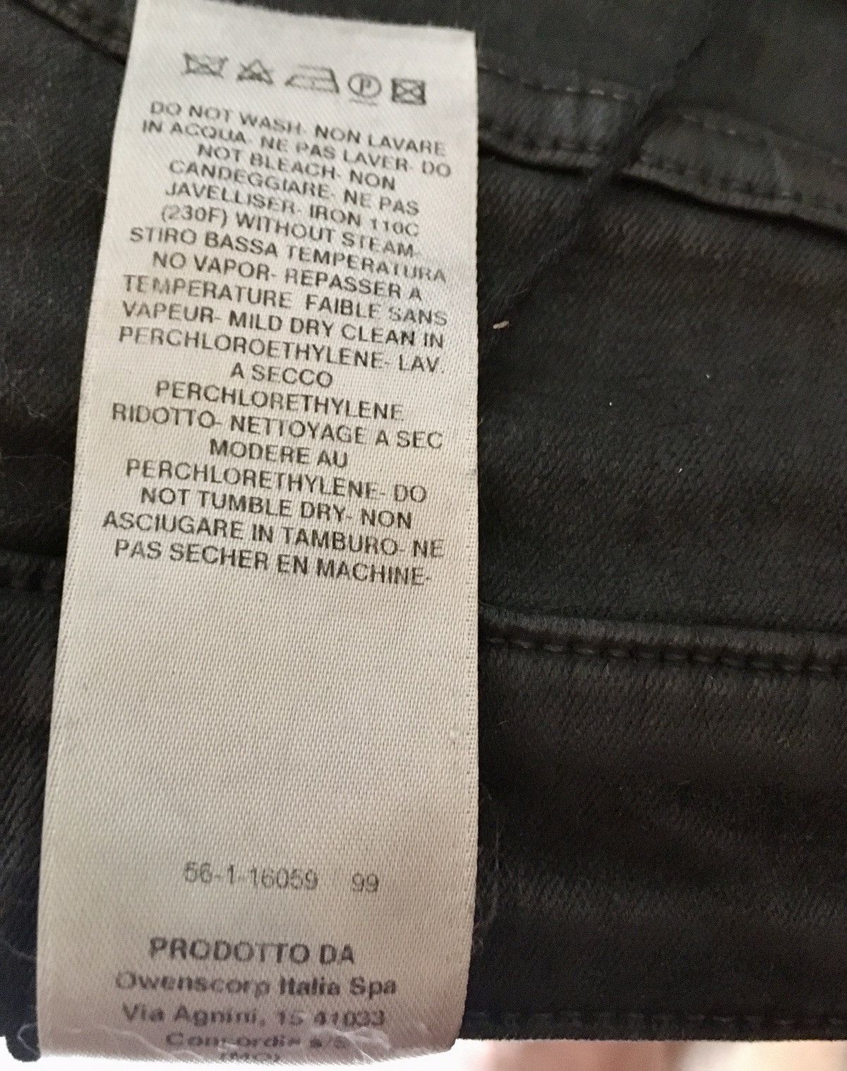 Rick Owens NEW 🔥 CARTI HEAVY WAXED DETROIT SBW DENIM ASAP TRAVIS Sz. 31 Size US 31 - 10 Thumbnail