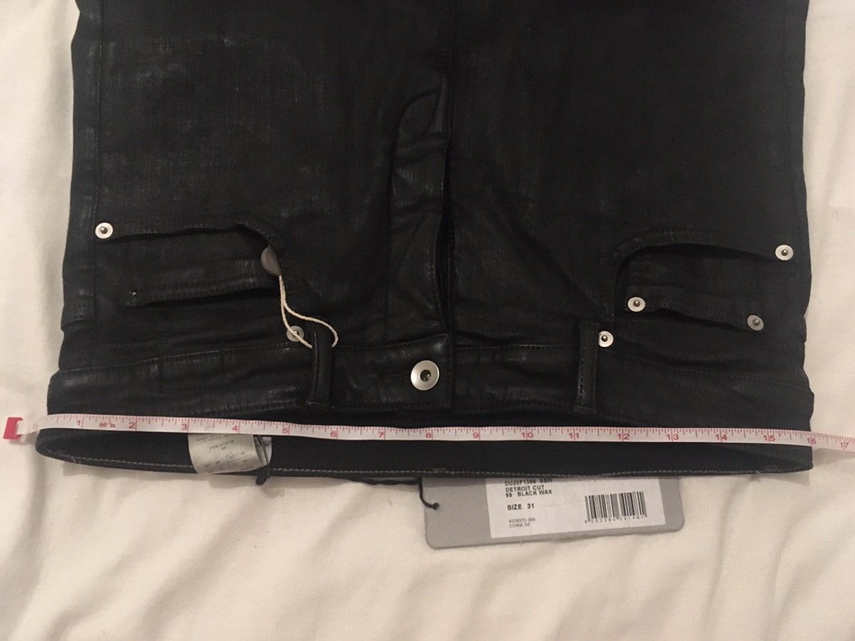 Rick Owens NEW 🔥 CARTI HEAVY WAXED DETROIT SBW DENIM ASAP TRAVIS Sz. 31 Size US 31 - 19 Thumbnail