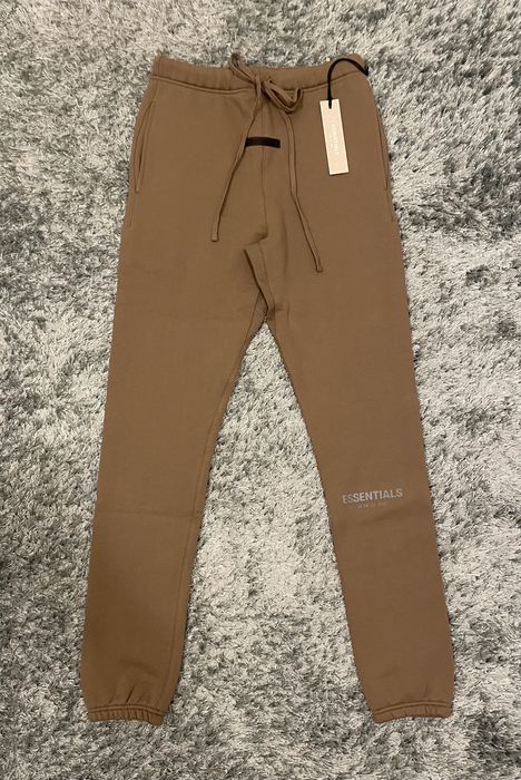 Fear of God Fear of God Essentials Sweatpants Harvest XS | Grailed