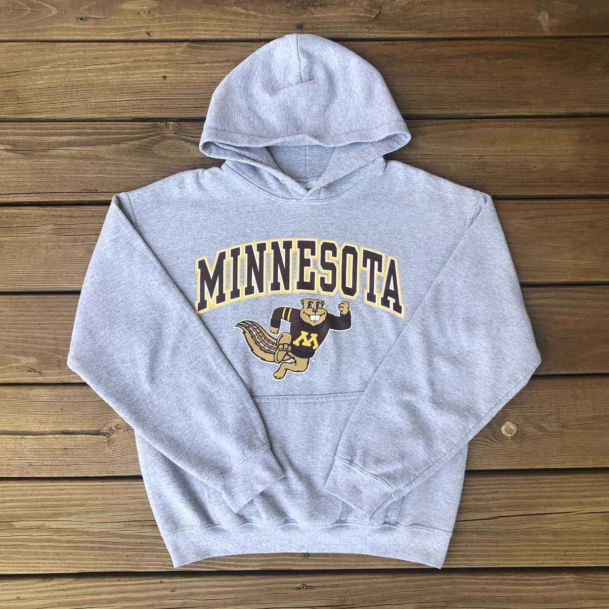 Gildan Vintage 2000’s University Minnesota Gophers College Hoodie Size US M / EU 48-50 / 2 - 1 Thumbnail