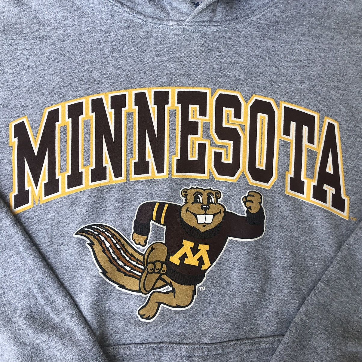 Gildan Vintage 2000’s University Minnesota Gophers College Hoodie Size US M / EU 48-50 / 2 - 4 Thumbnail