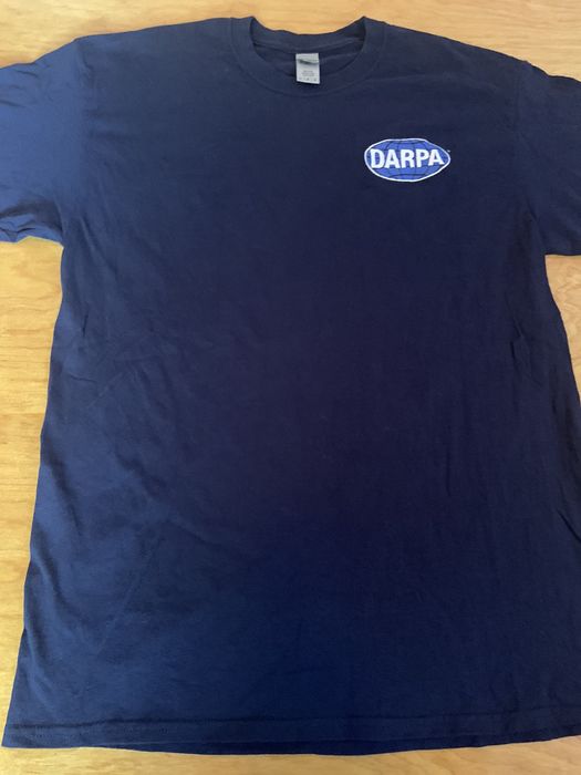 Vintage DARPA T shirt Embroidered logo | Grailed