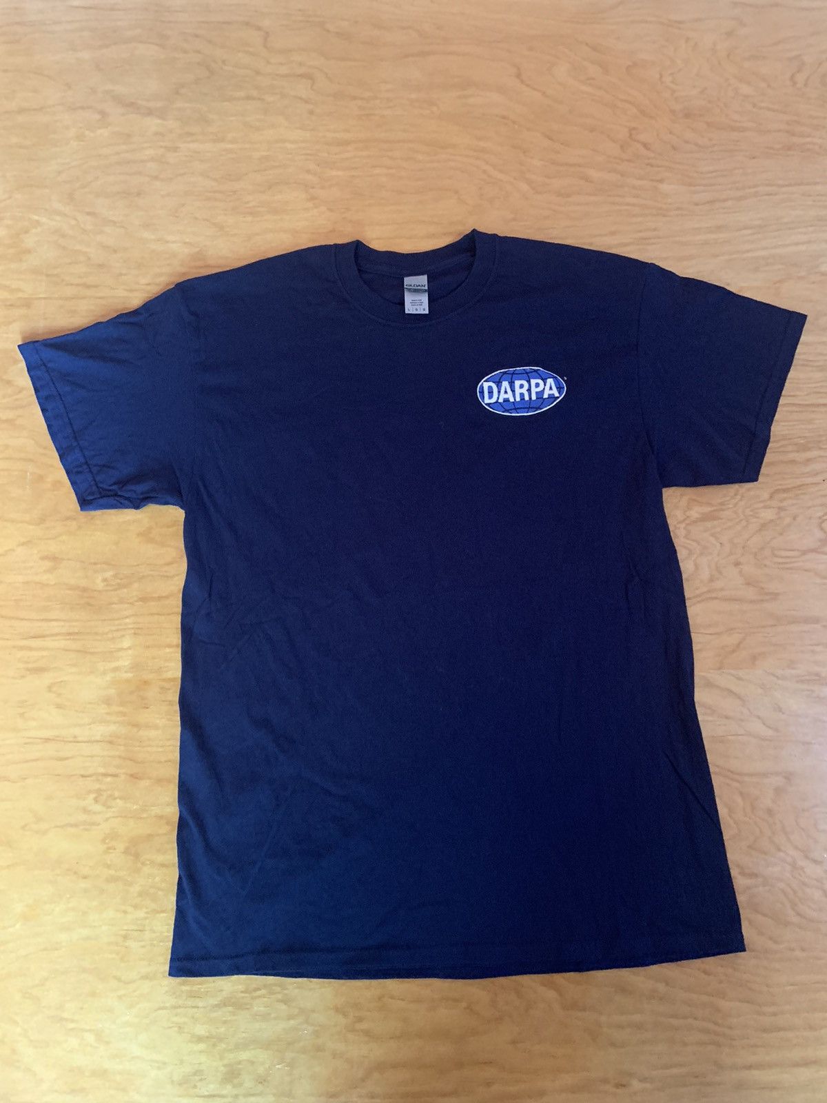 Vintage DARPA T shirt Embroidered logo | Grailed