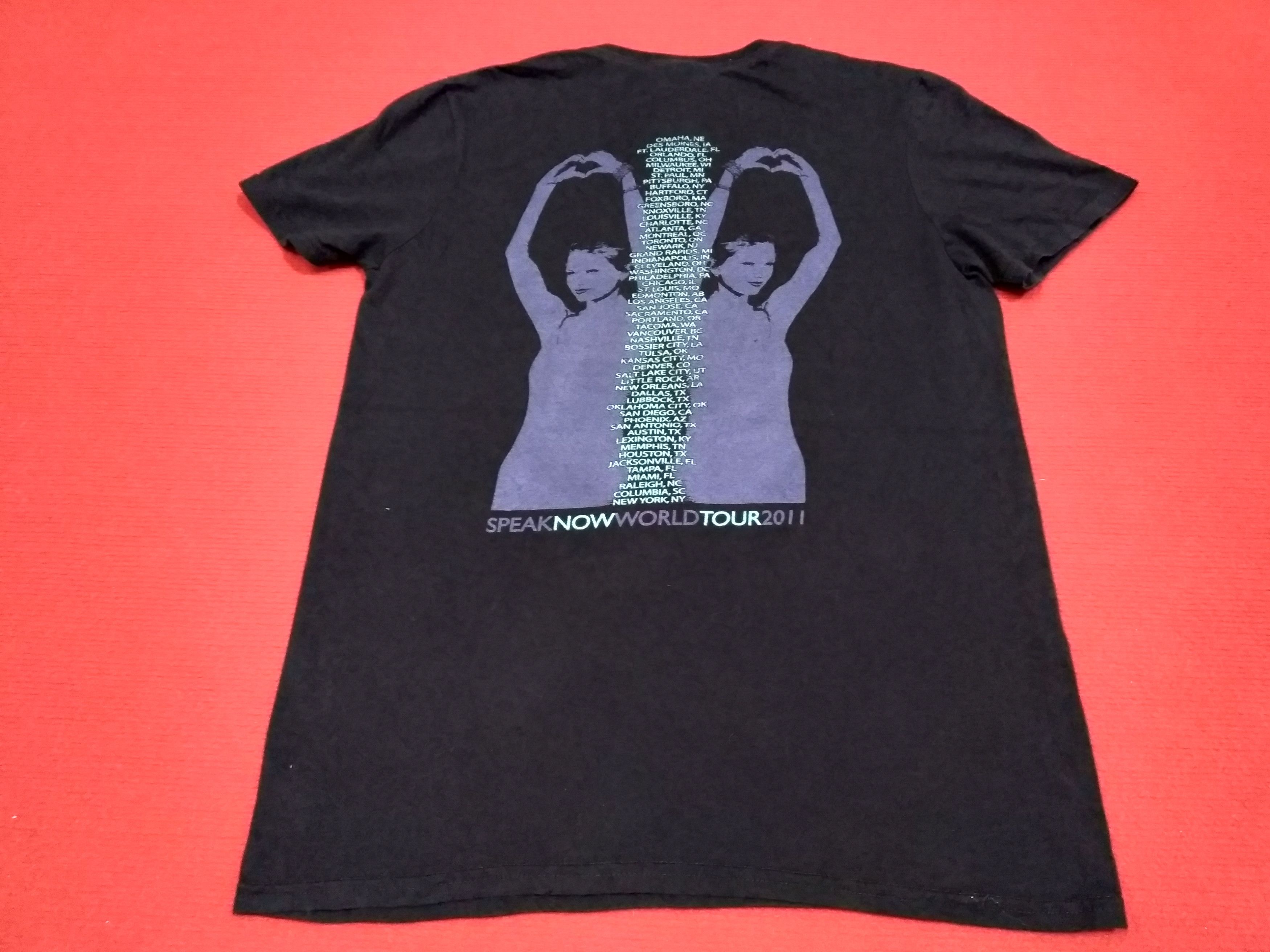 Band Tees × Vintage Vintage Taylor swift singer t shirt Size US S / EU 44-46 / 1 - 3 Thumbnail