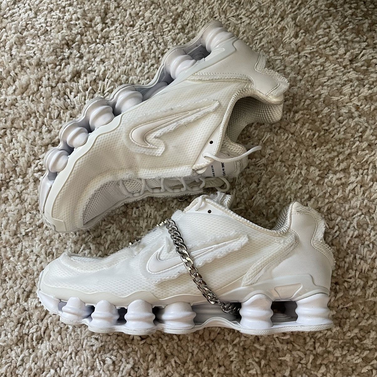 Comme des Garcons × Nike *Last Drop* Comme des Garcons x Nike Shox White Size US 11.5 / EU 44-45 - 5 Thumbnail