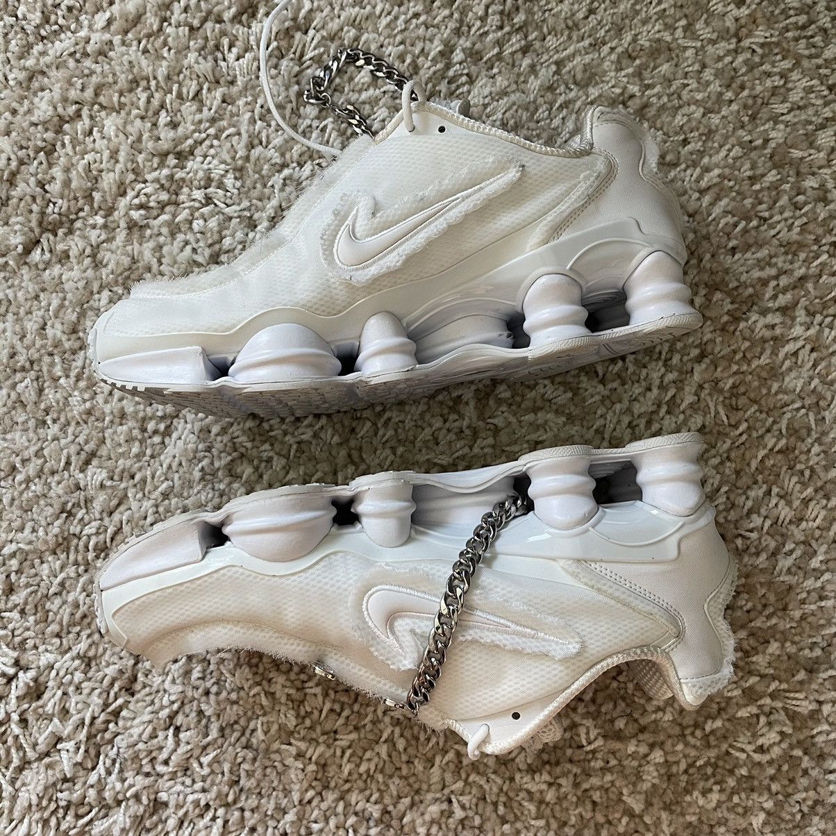 Comme des Garcons × Nike *Last Drop* Comme des Garcons x Nike Shox White Size US 11.5 / EU 44-45 - 6 Thumbnail