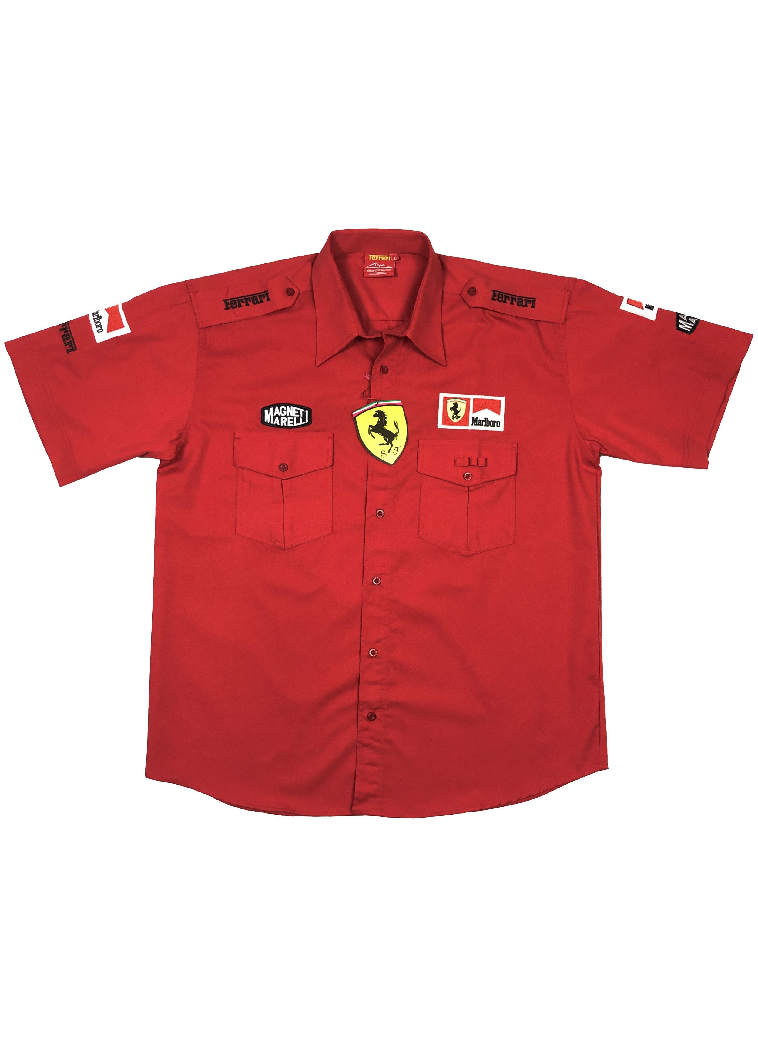 Ferrari × Formula 1 × Vintage Vintage 99' Ferrari F1 Shirt Marlboro Racing Brand New DS Size US XL / EU 56 / 4 - 1 Thumbnail